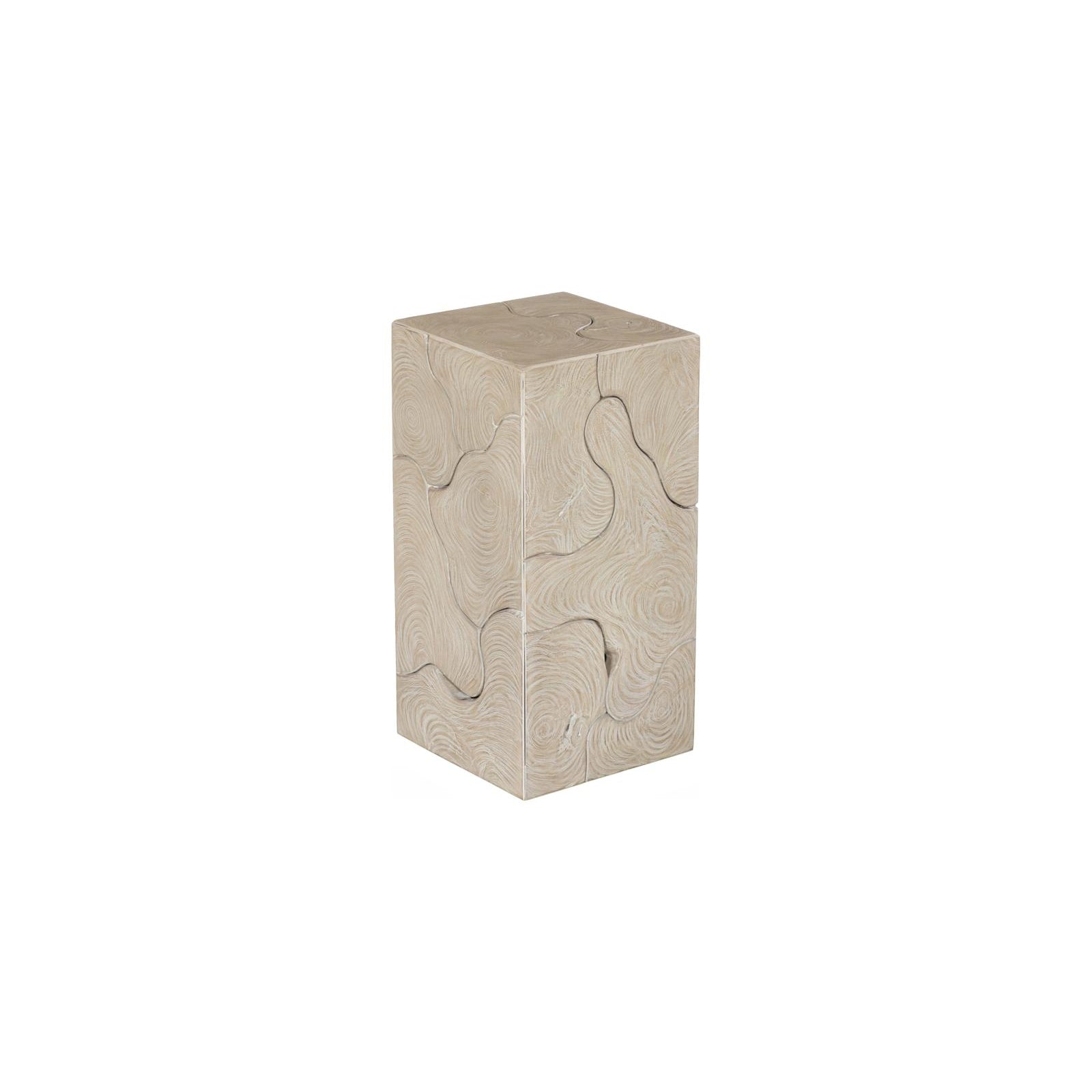Teak Slice Pedestal