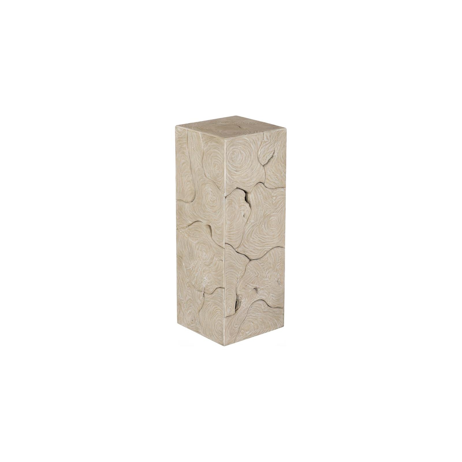 Teak Slice Pedestal