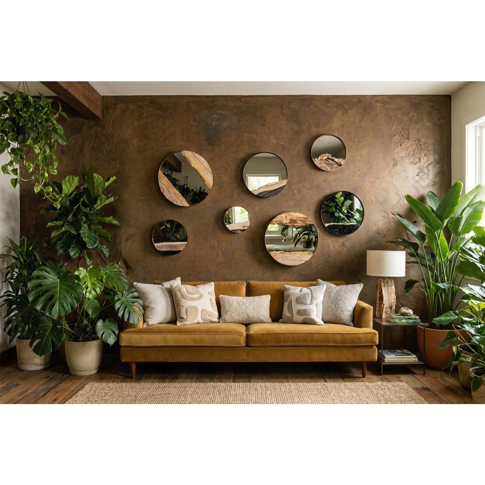 Petrified River Mirror