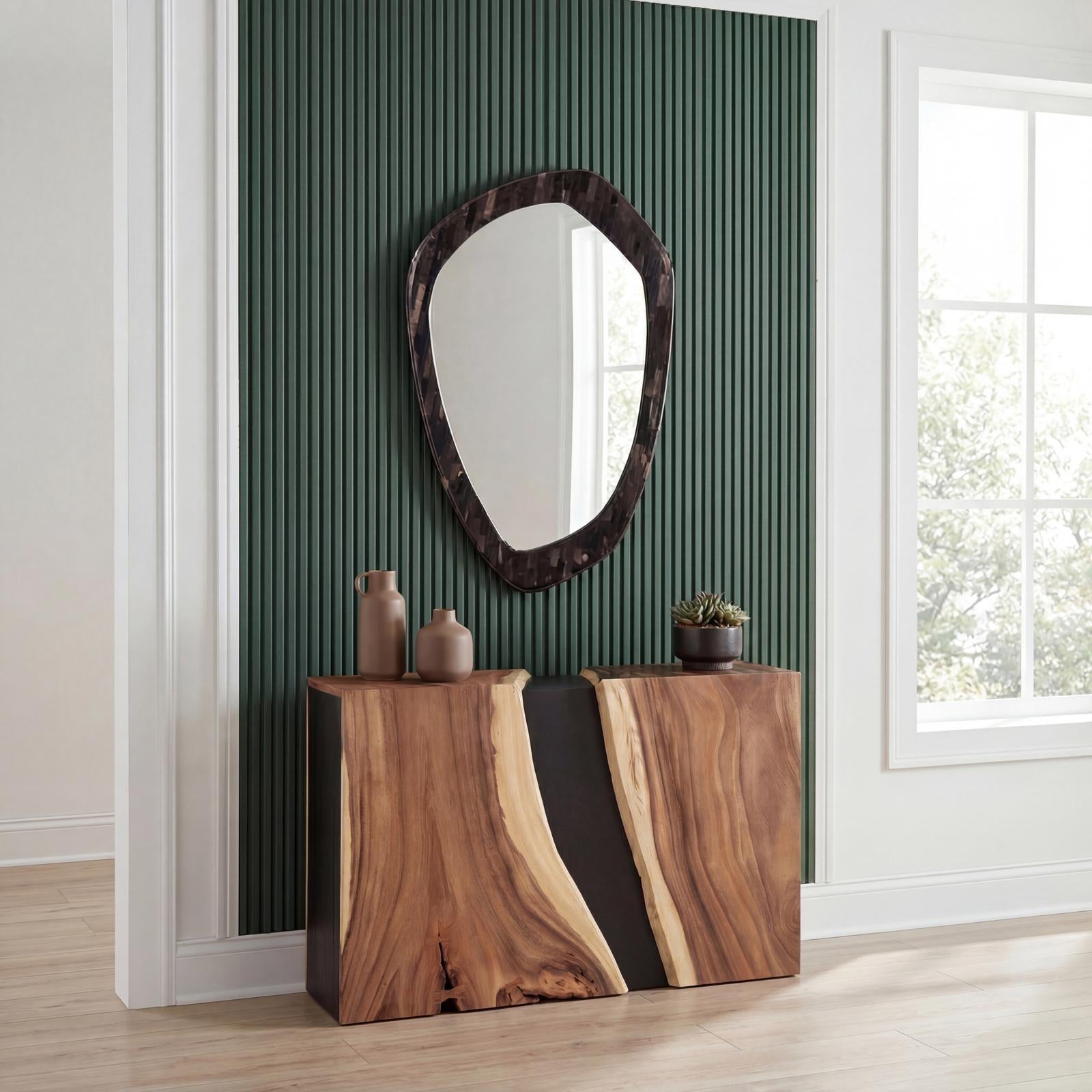 Morphic Pointed Petrified Mirror