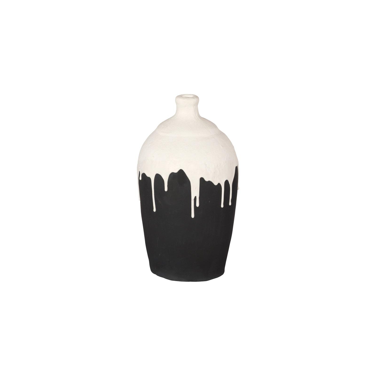 Porcelain Drip Vase - Short