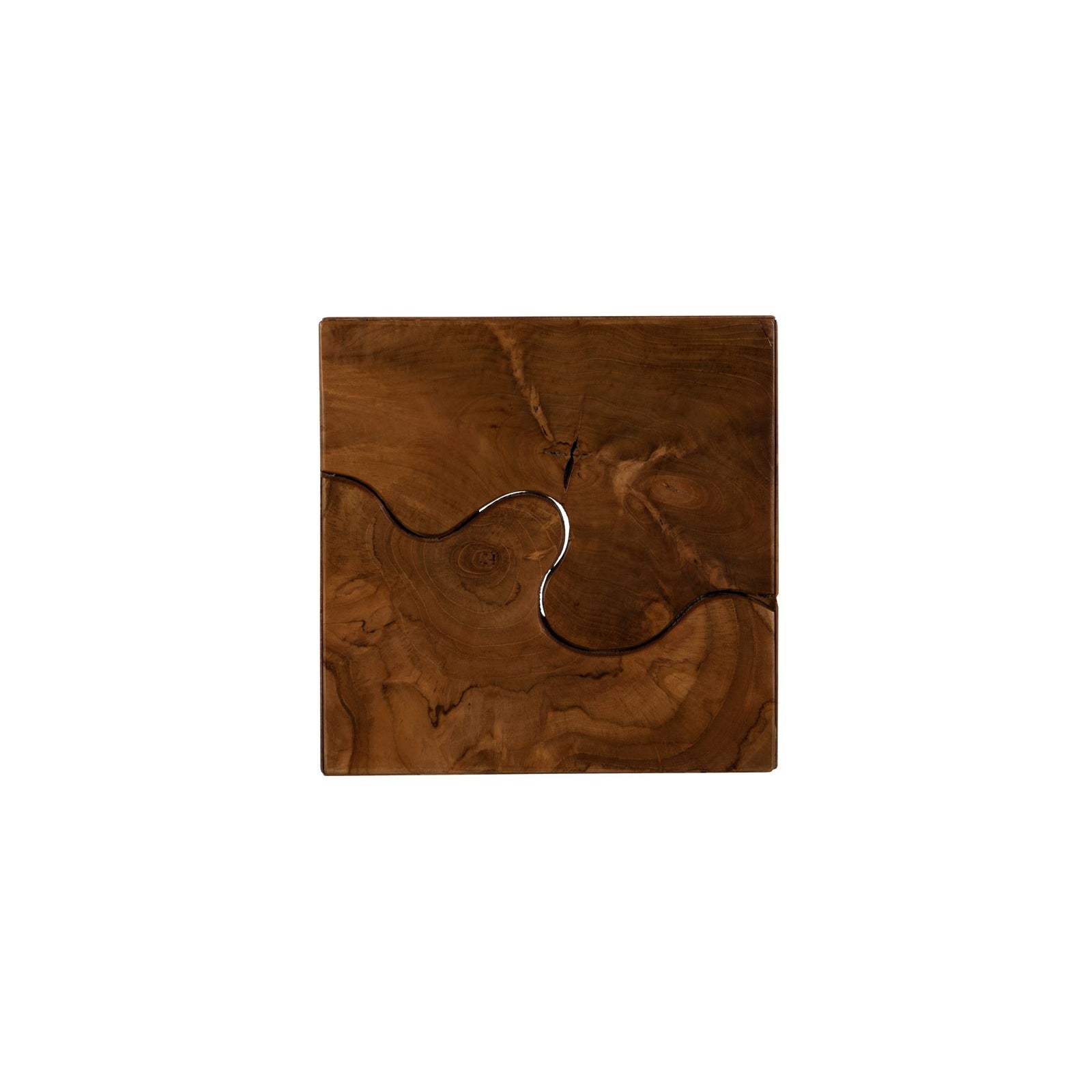 Teak Slice Stool