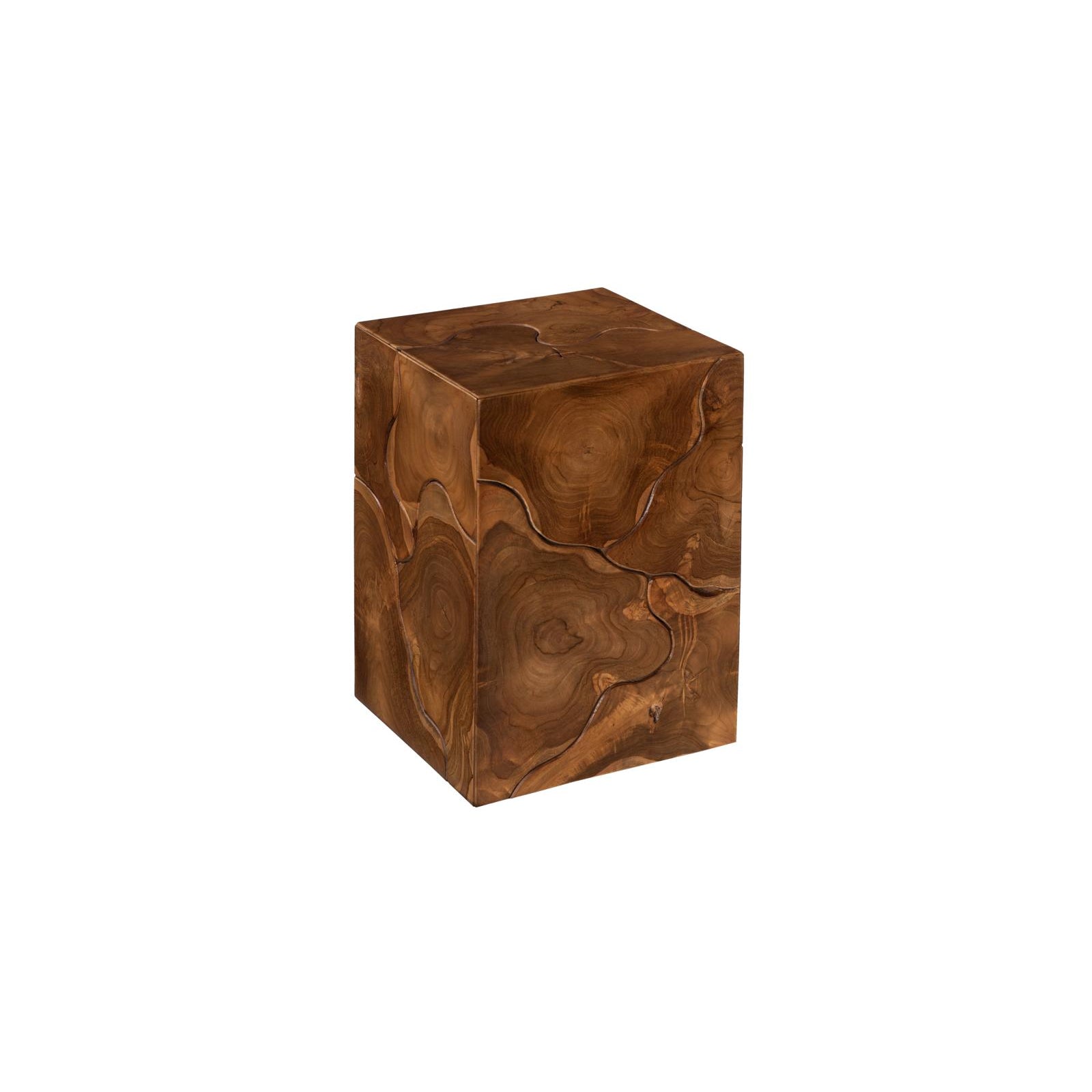 Teak Slice Stool