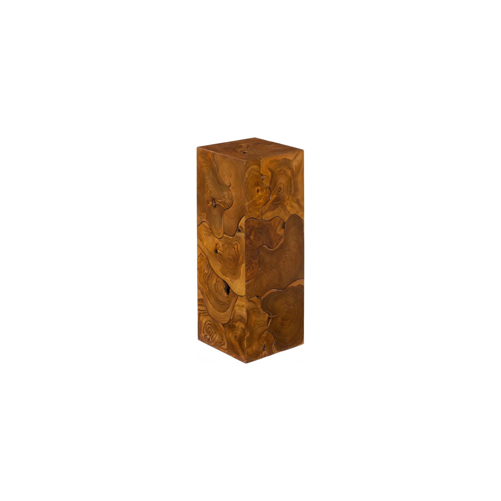 Teak Slice Pedestal