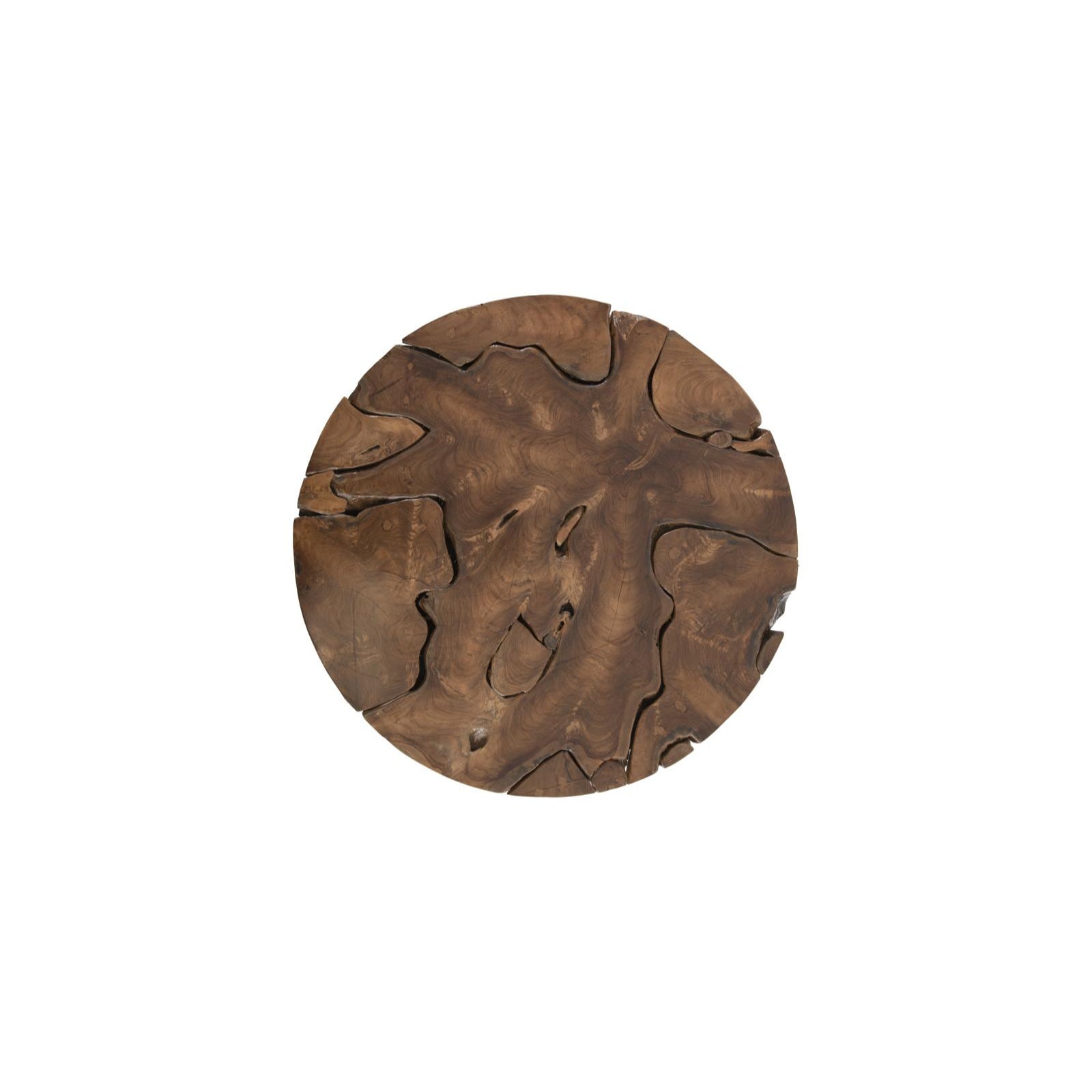Teak Chunk Coffee Table