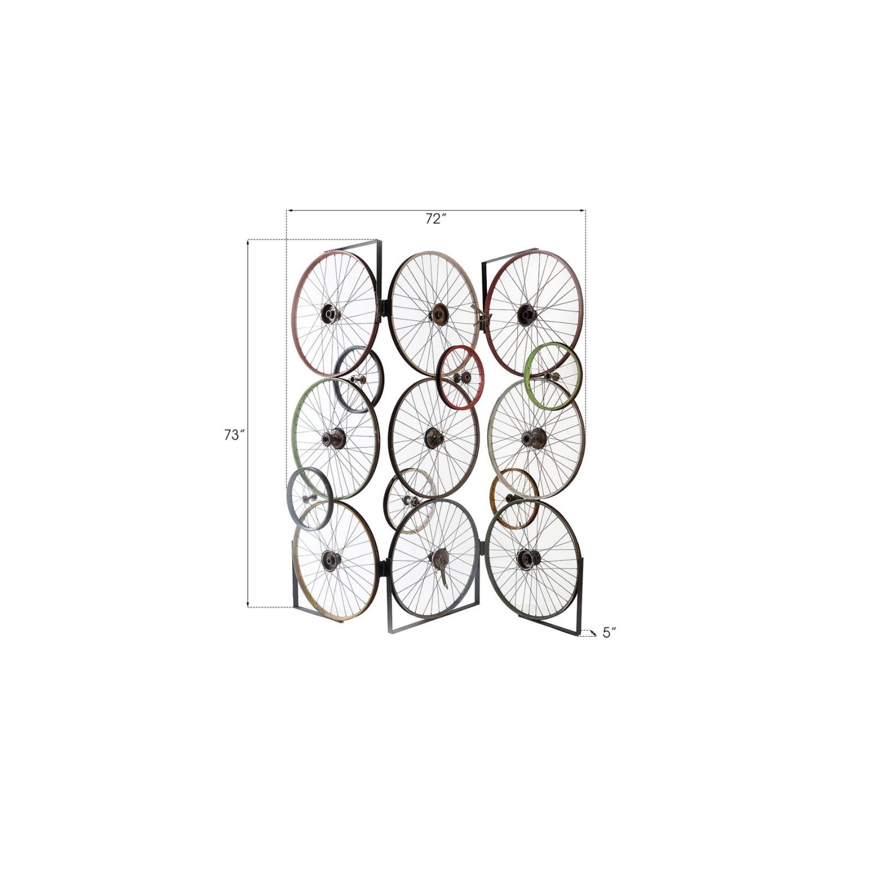 Bicycle Wheel Screen