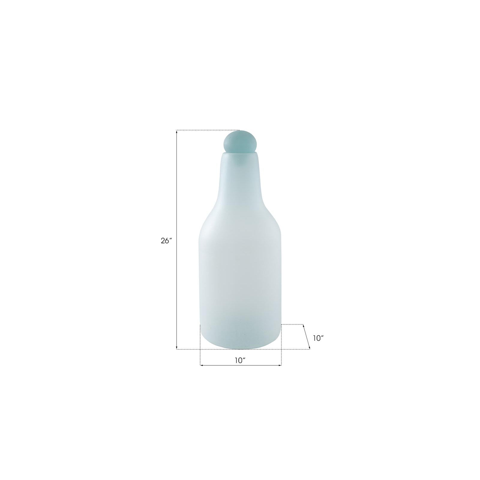 Frosted Glass Bottle