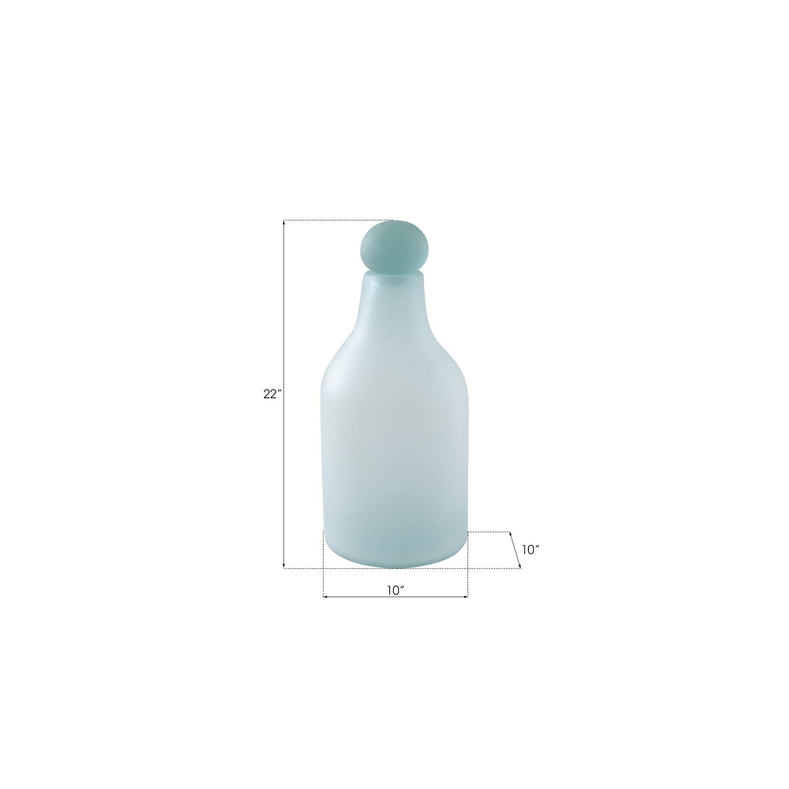 Frosted Glass Bottle