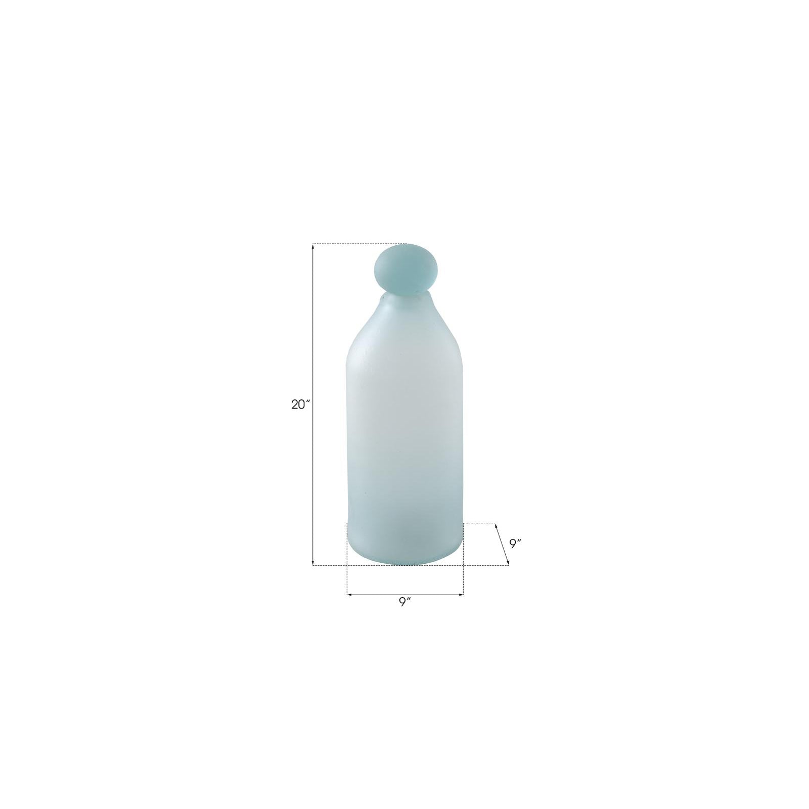 Frosted Glass Bottle
