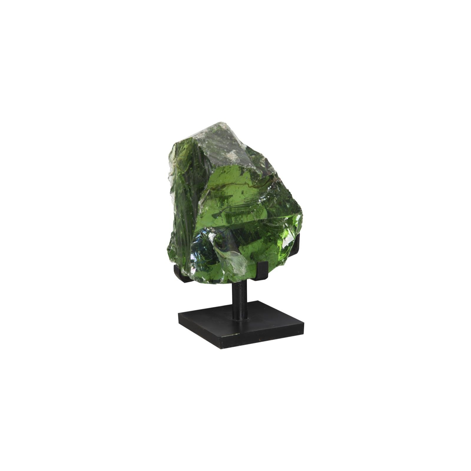 Refractory Glass Sculpture - Green