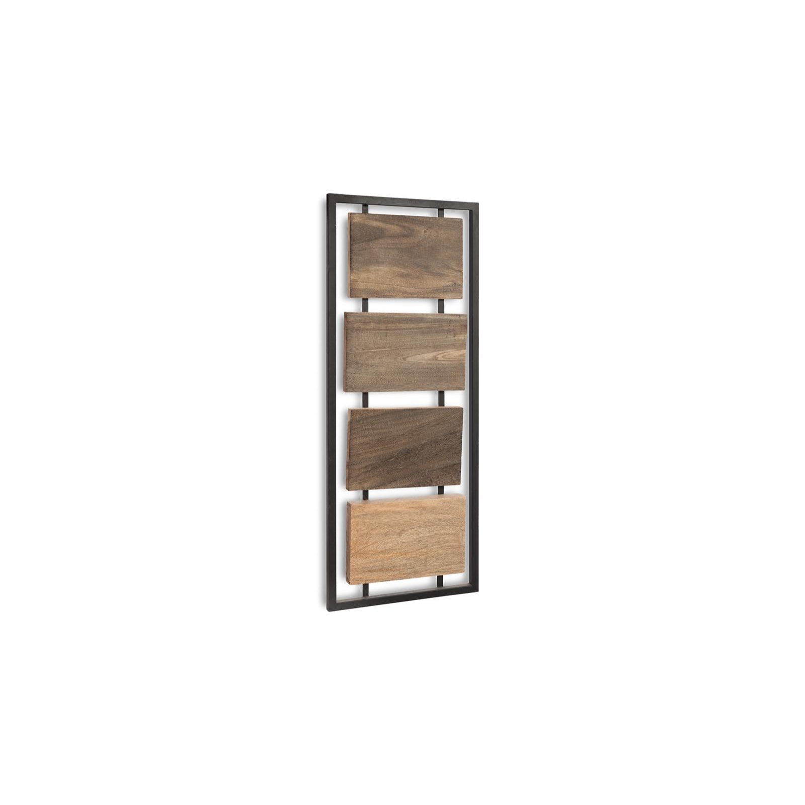 Mixed Wood Wall Panel