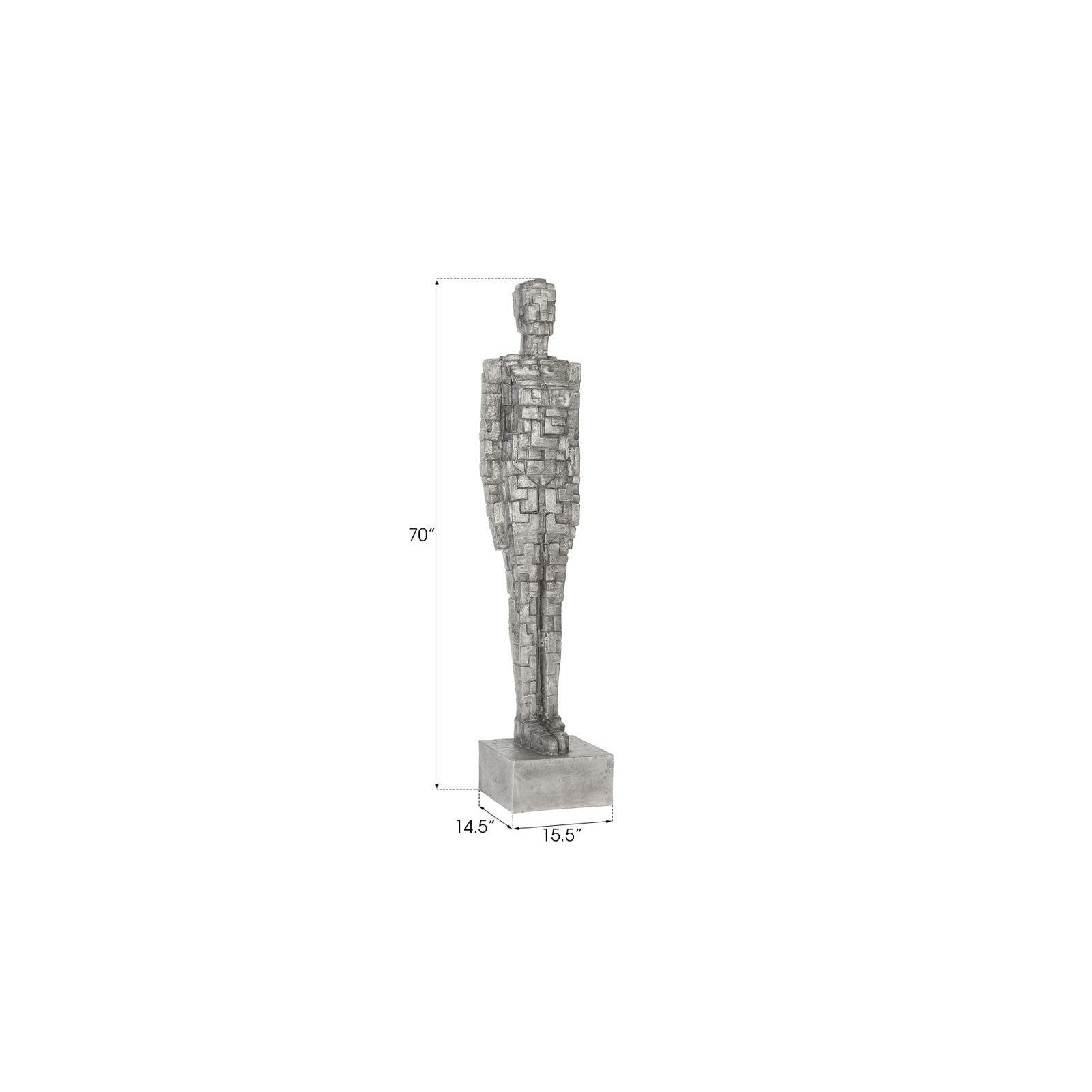 Puzzle Woman Sculpture