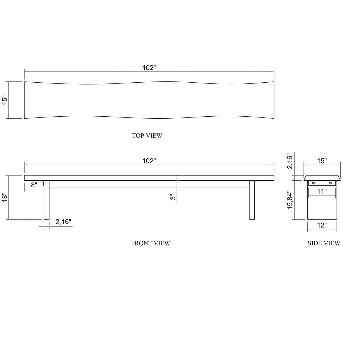 Brooks Bench
