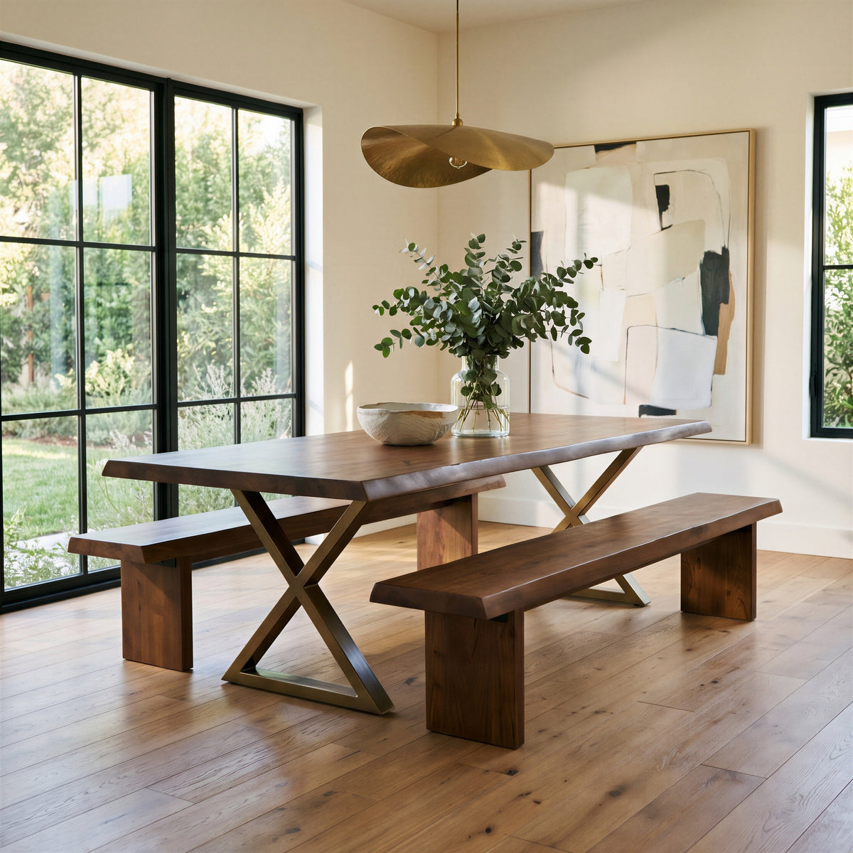 Brooks Dining Table - X Base