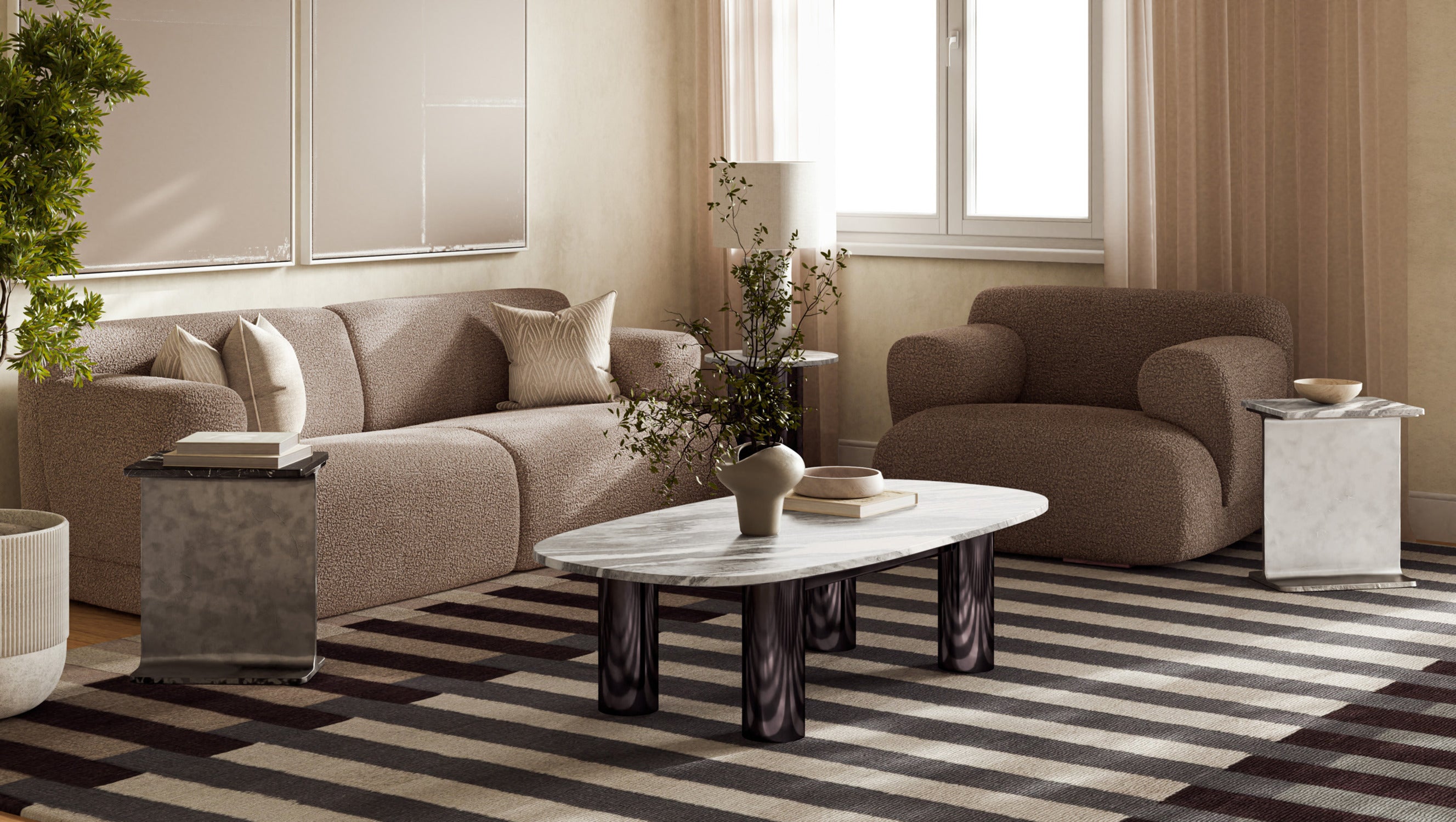 Zuma Beam Side Table