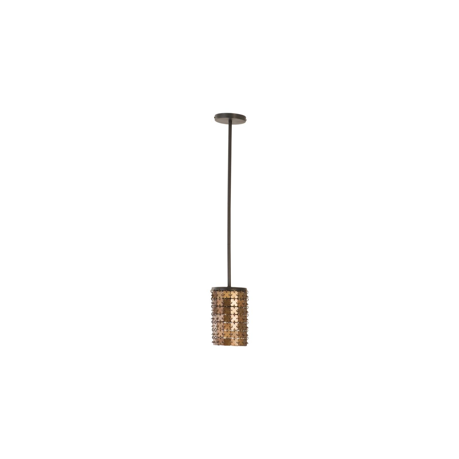 Armor Pendant Lamp - Brass