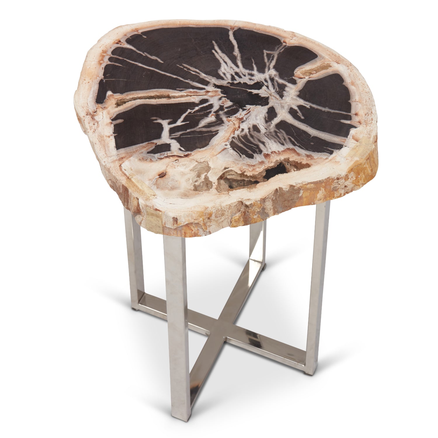 Eliza Natural Dark End Table