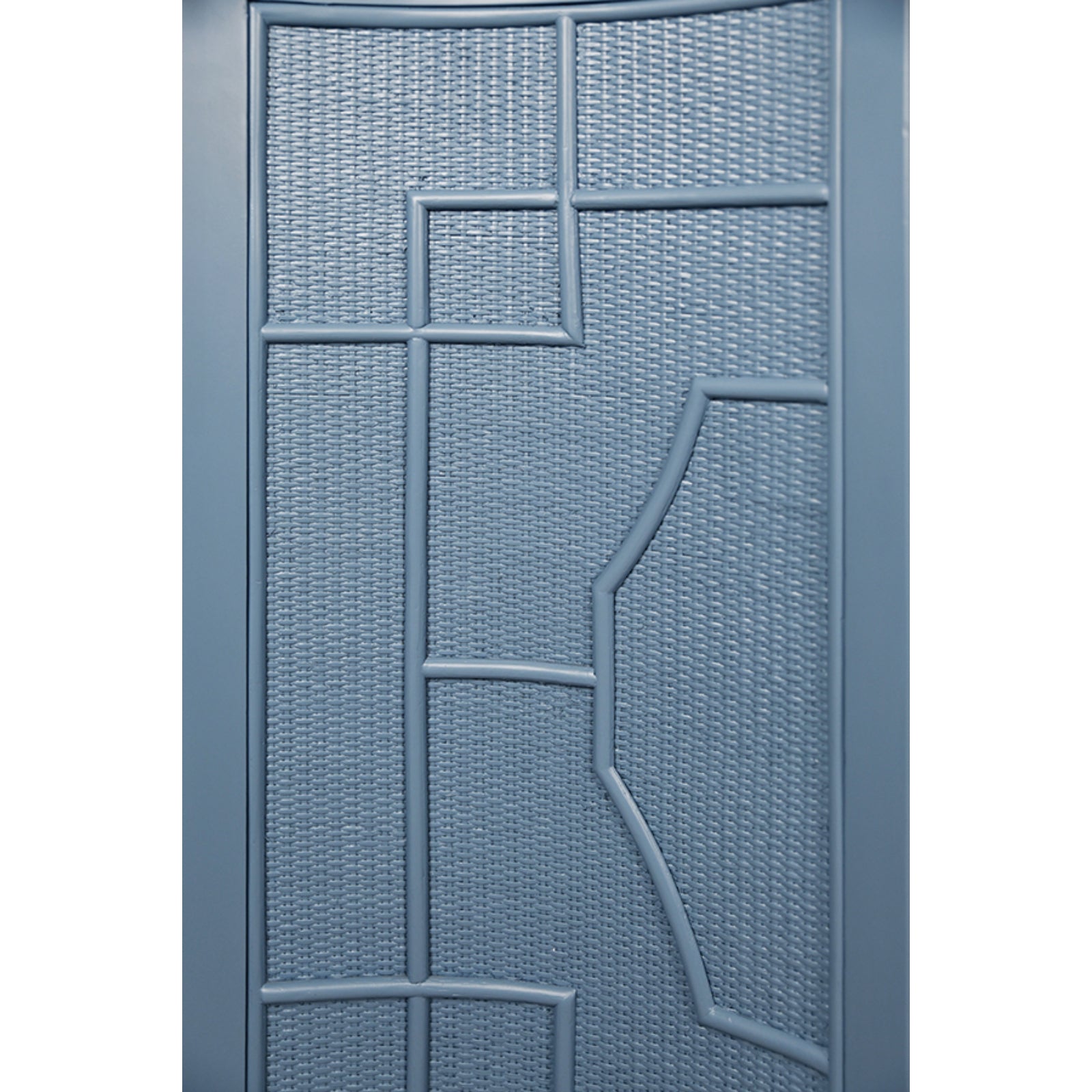 Isabel Two Door Decorative Rattan Overlay Cabinet