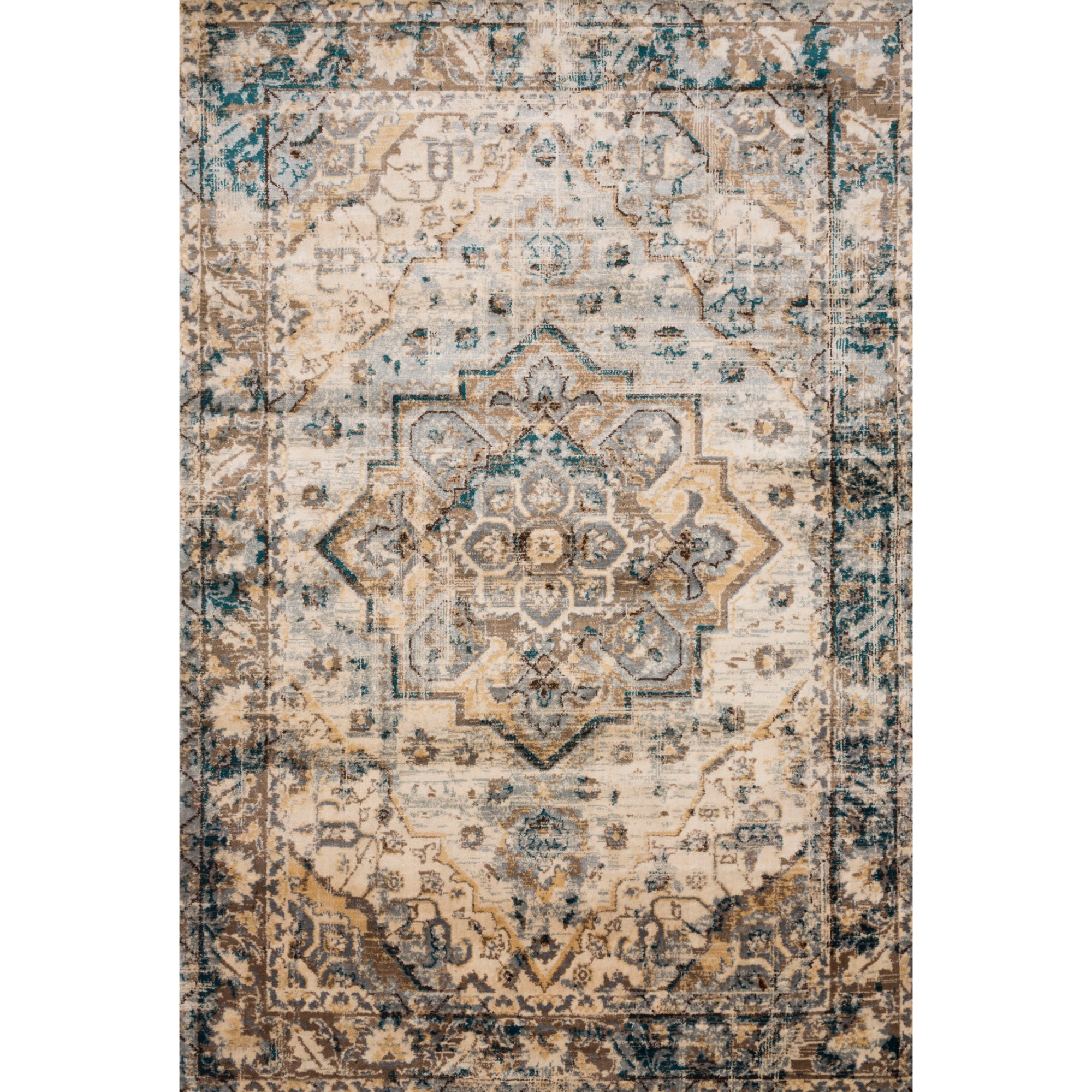 Loloi Isadora Oatmeal/Bark Rug