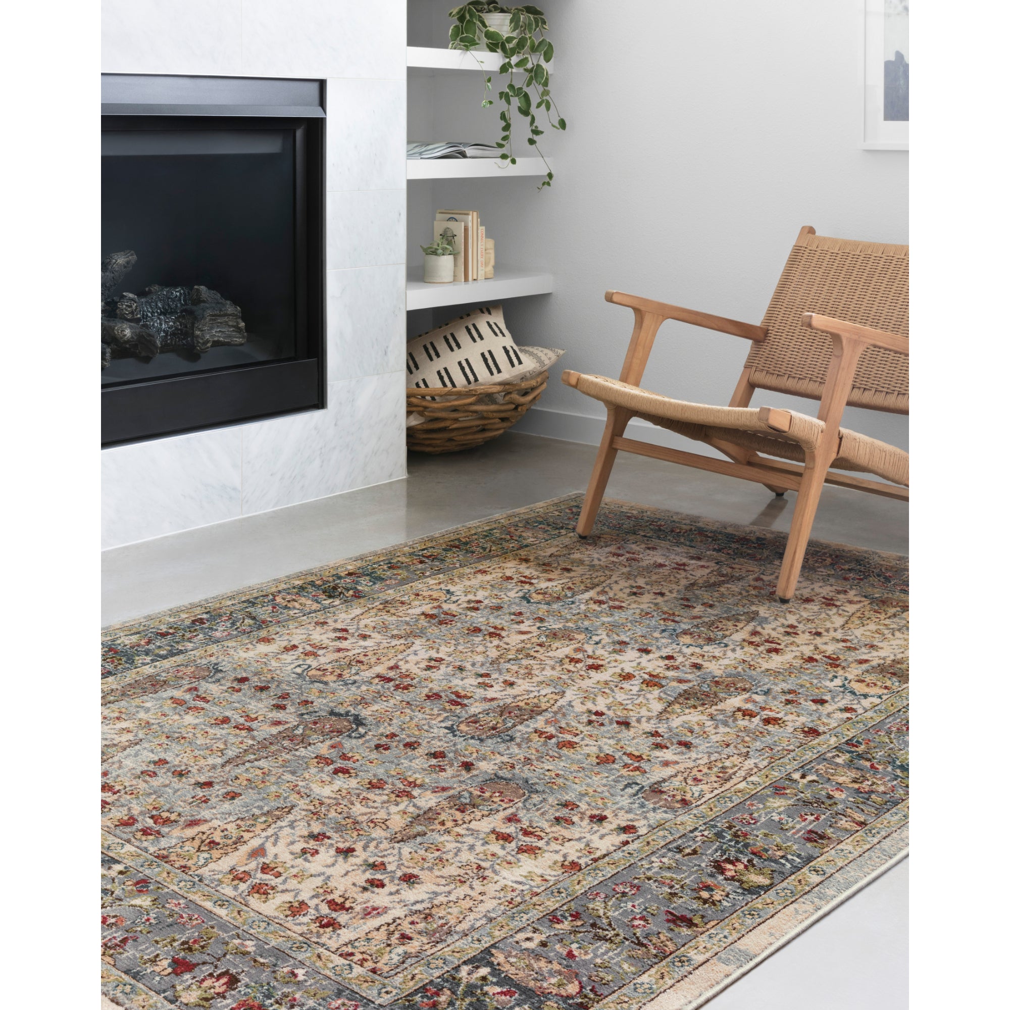 Loloi Isadora Sand/Steel Rug
