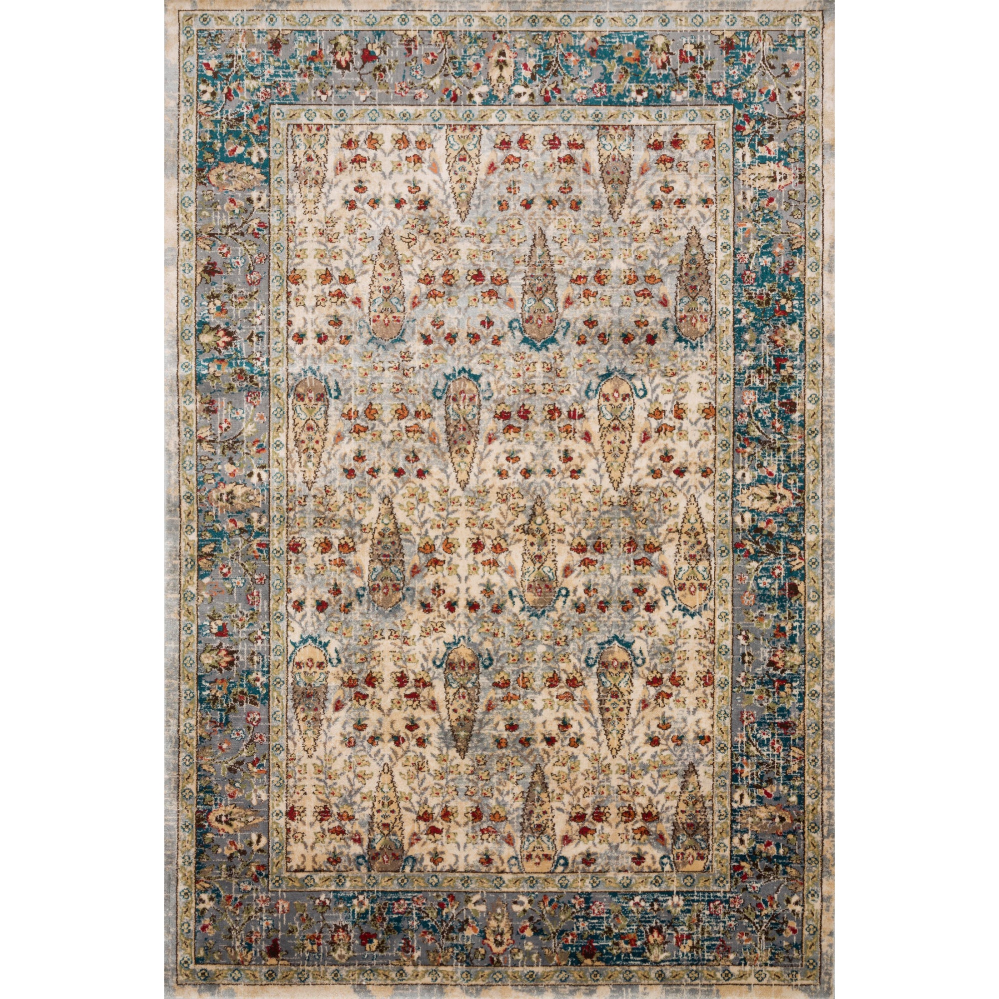 Loloi Isadora Sand/Steel Rug
