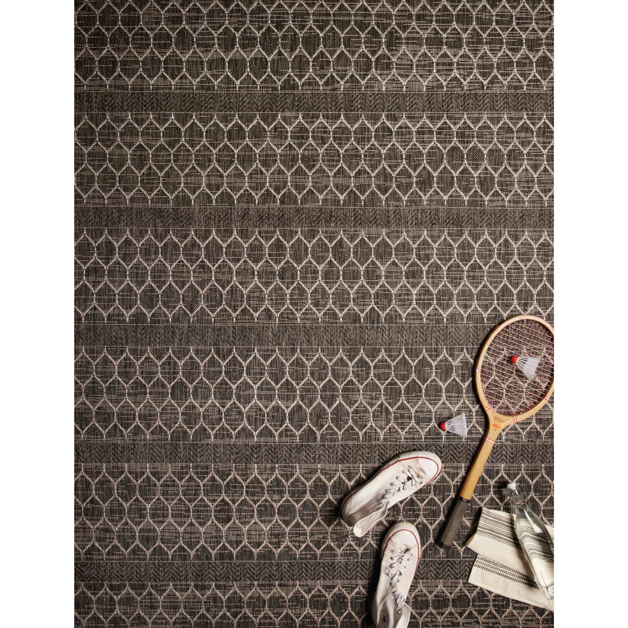 Loloi Isle Black/Grey Rug