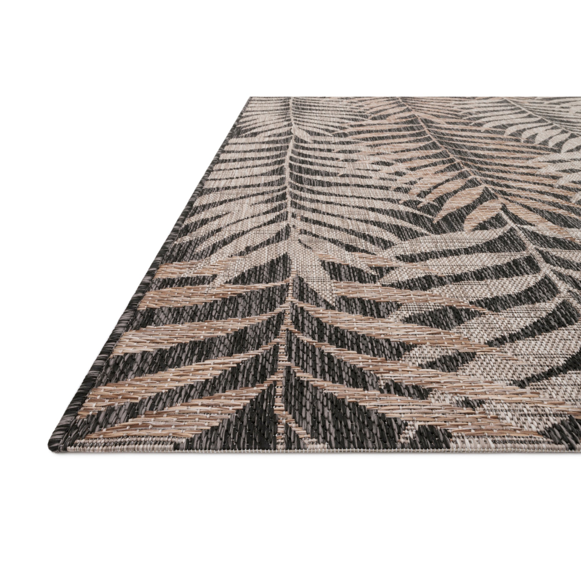 Loloi Isle Natural/Black Rug