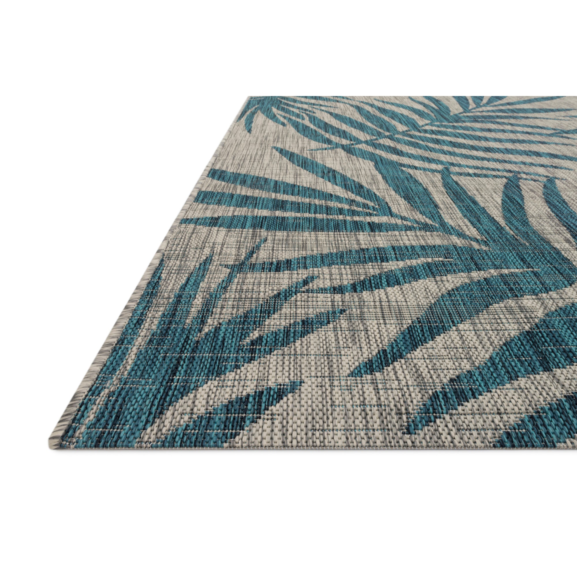 Loloi Isle Grey/Aqua Rug