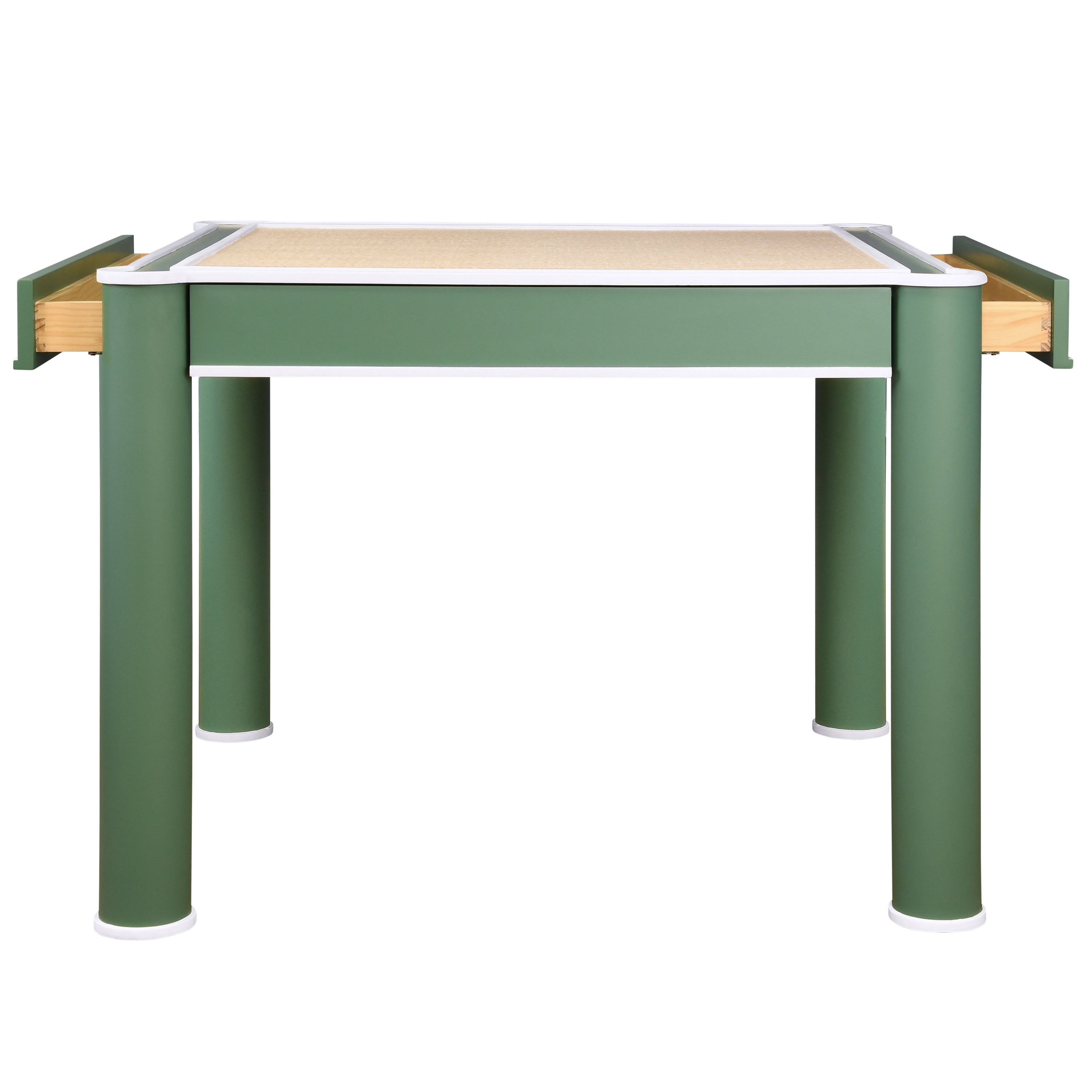 Jackie Square Two Drawer Game Table