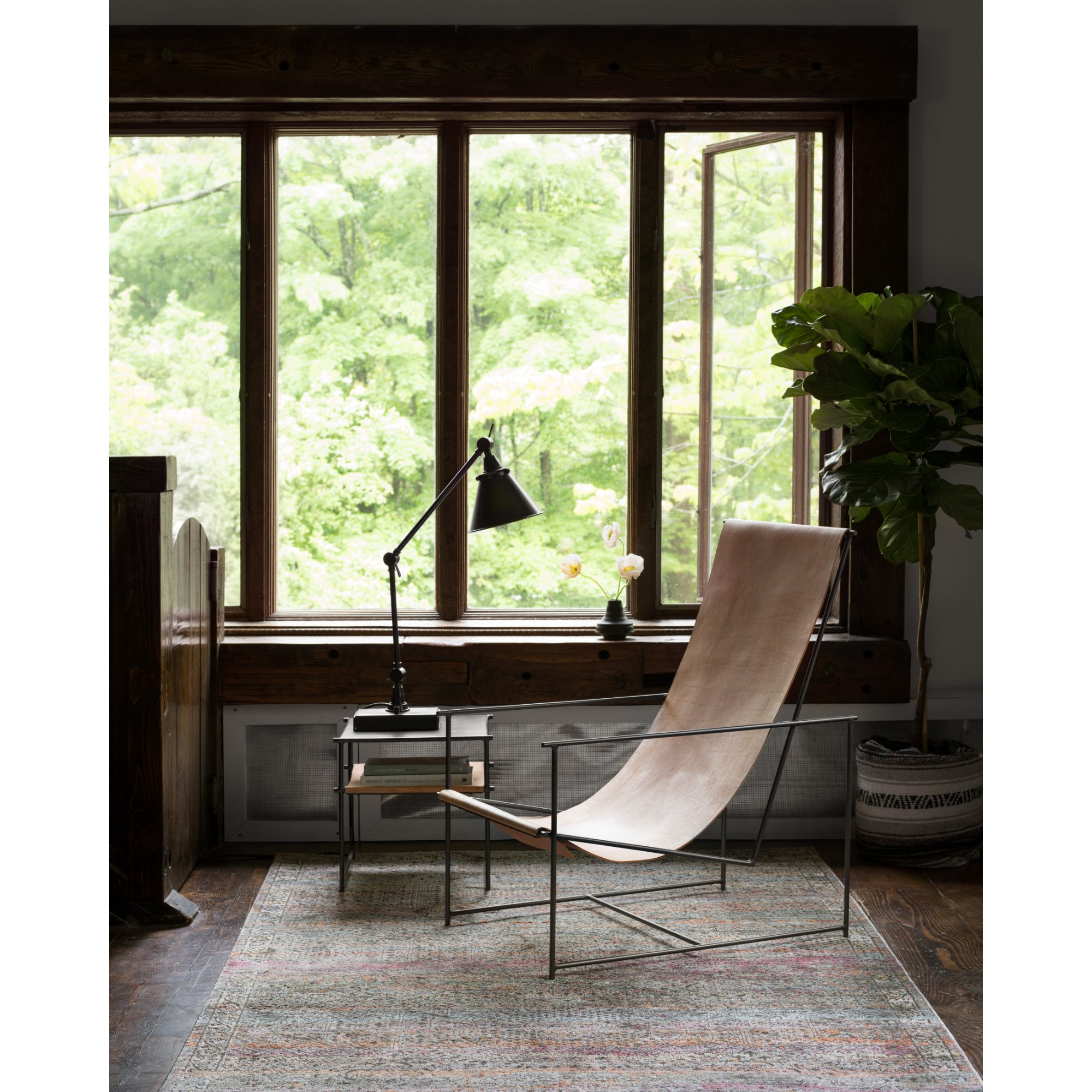 Loloi Javari Charcoal/Sunset Rug