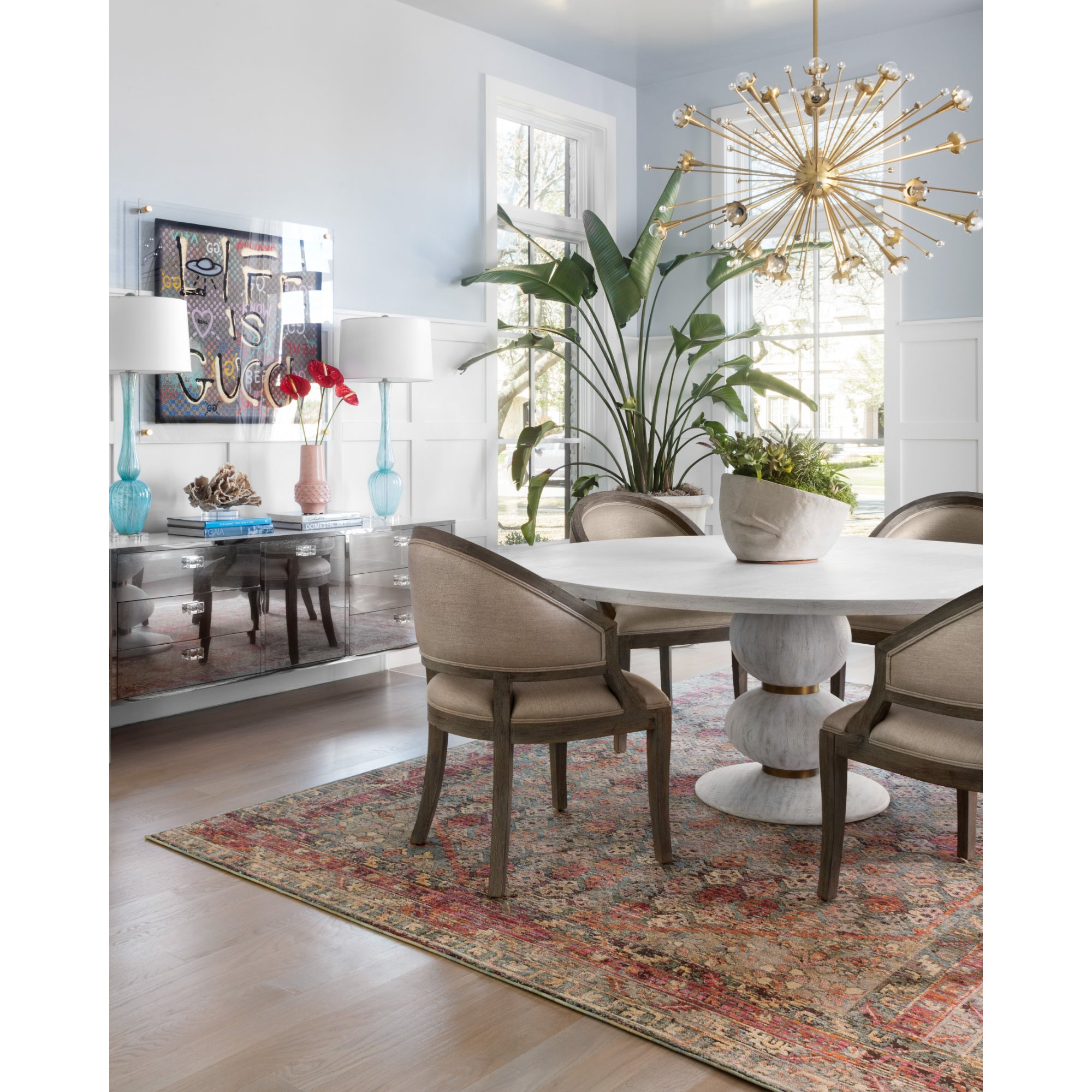 Loloi Javari Slate/Berry Rug