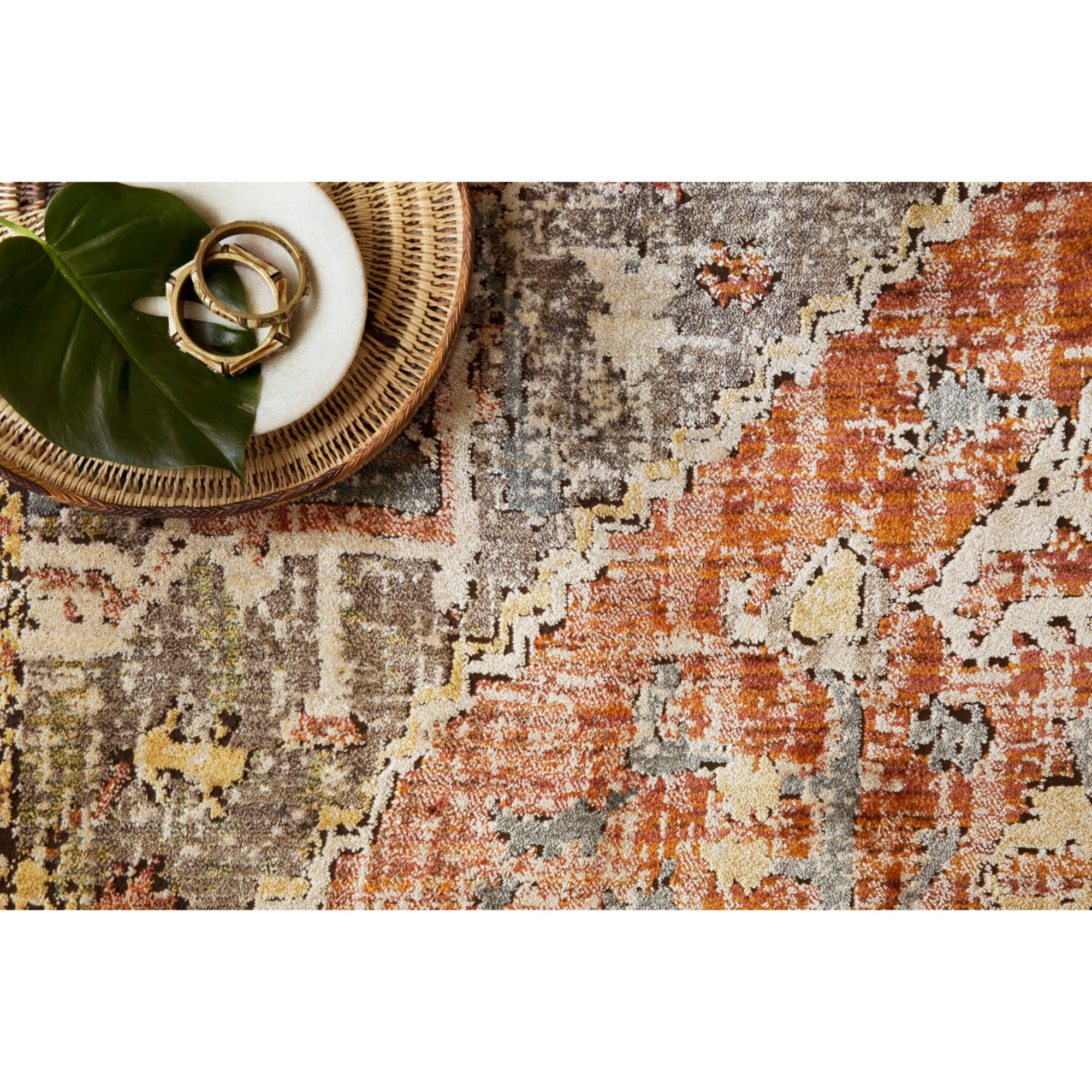 Loloi Javari Berry/Sunrise Rug