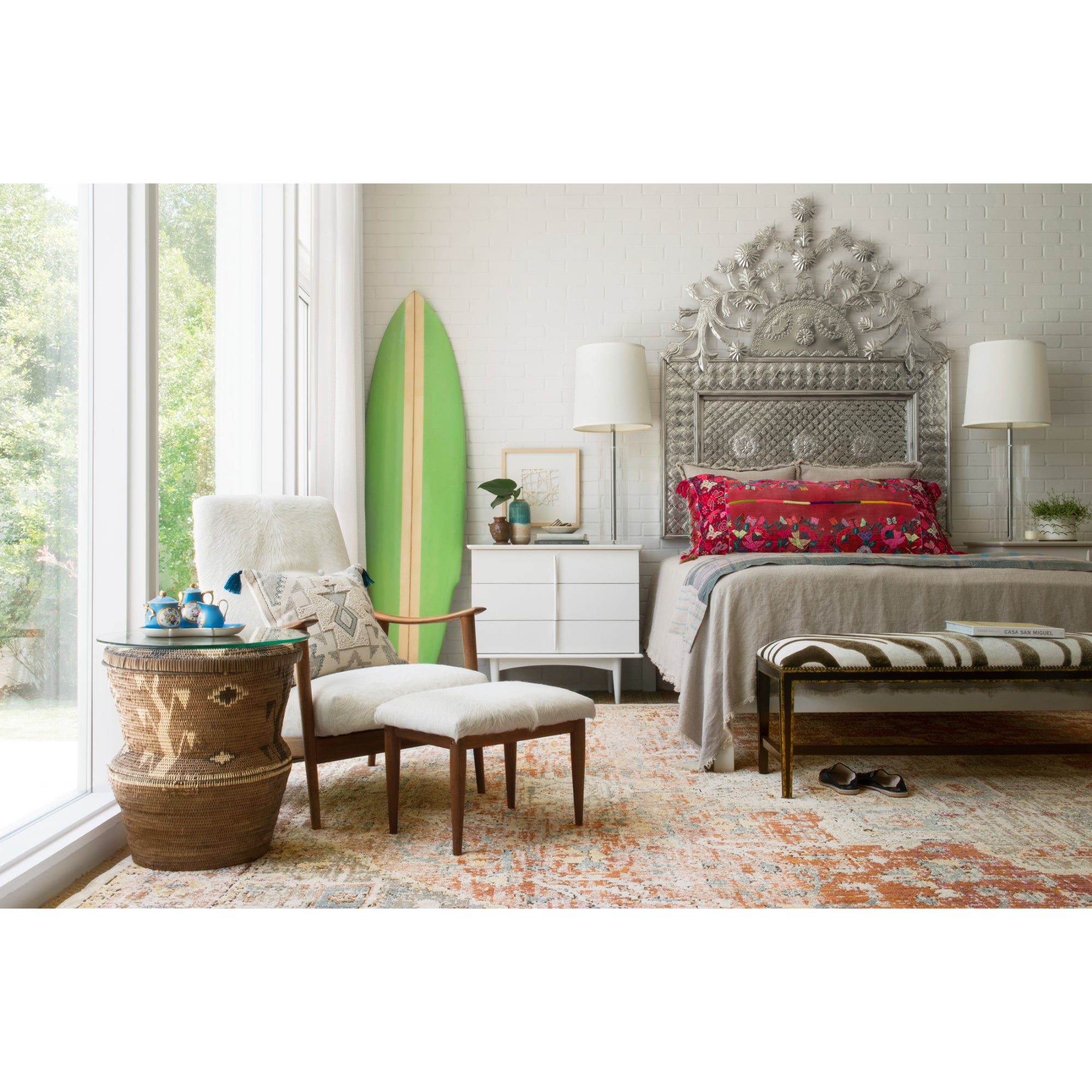 Loloi Javari Berry/Sunrise Rug