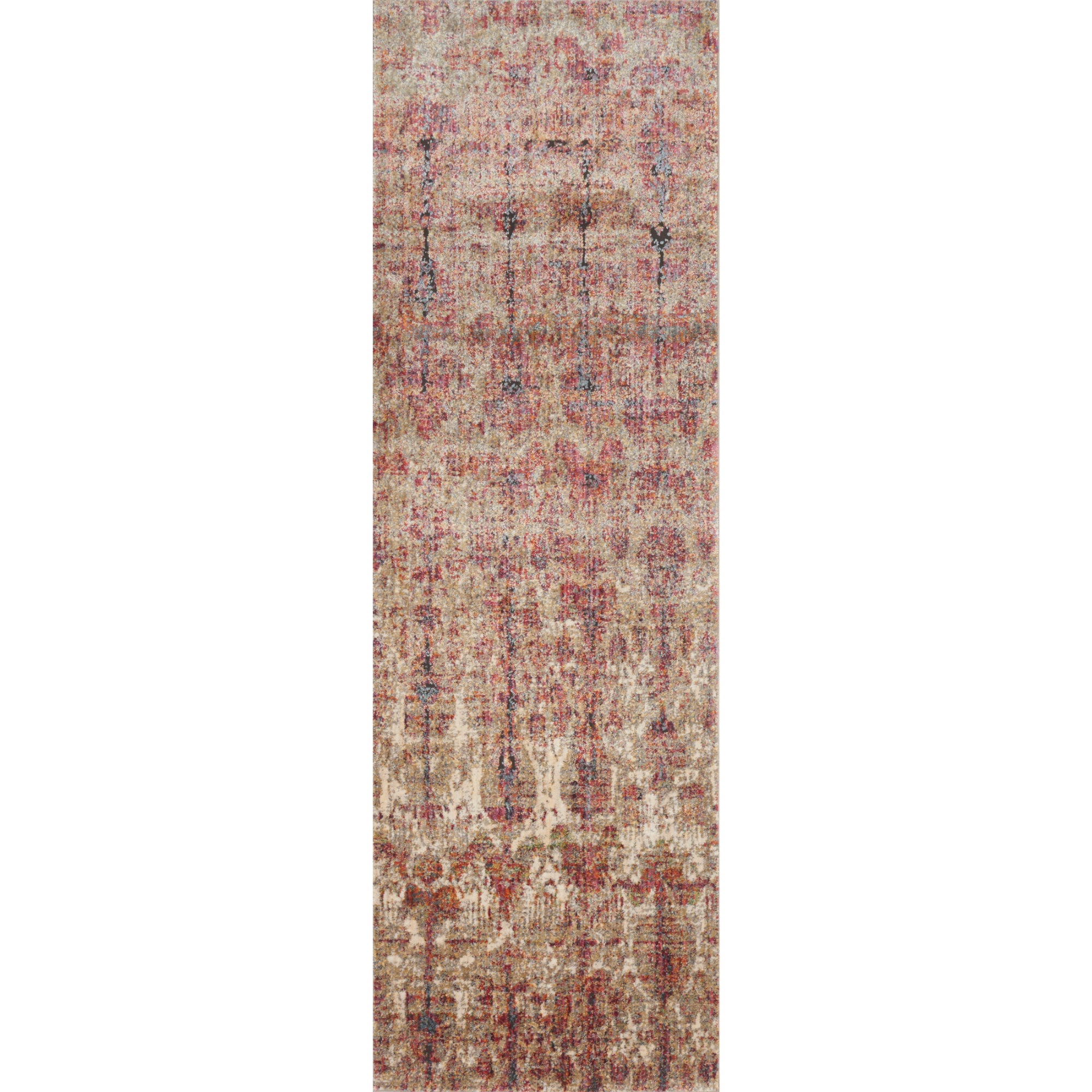 Loloi Javari Drizzle/Berry Rug