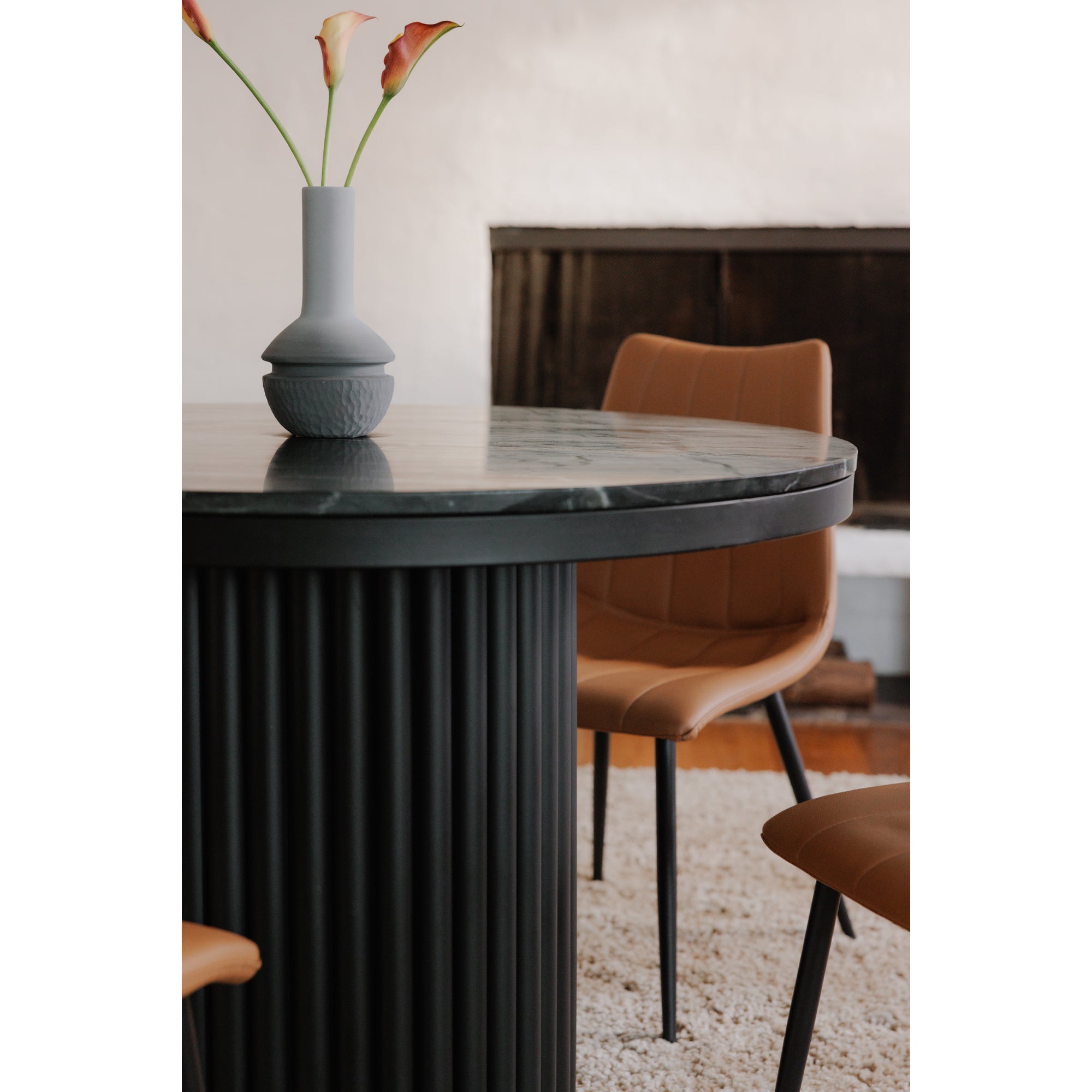 Tower Dining Table Dining Table Moe's    Four Hands, Mid Century Modern Furniture, Old Bones Furniture Company, Old Bones Co, Modern Mid Century, Designer Furniture, Furniture Sale, Warehouse Furniture Sale, Tower Dining Table Sale, https://www.oldbonesco.com/