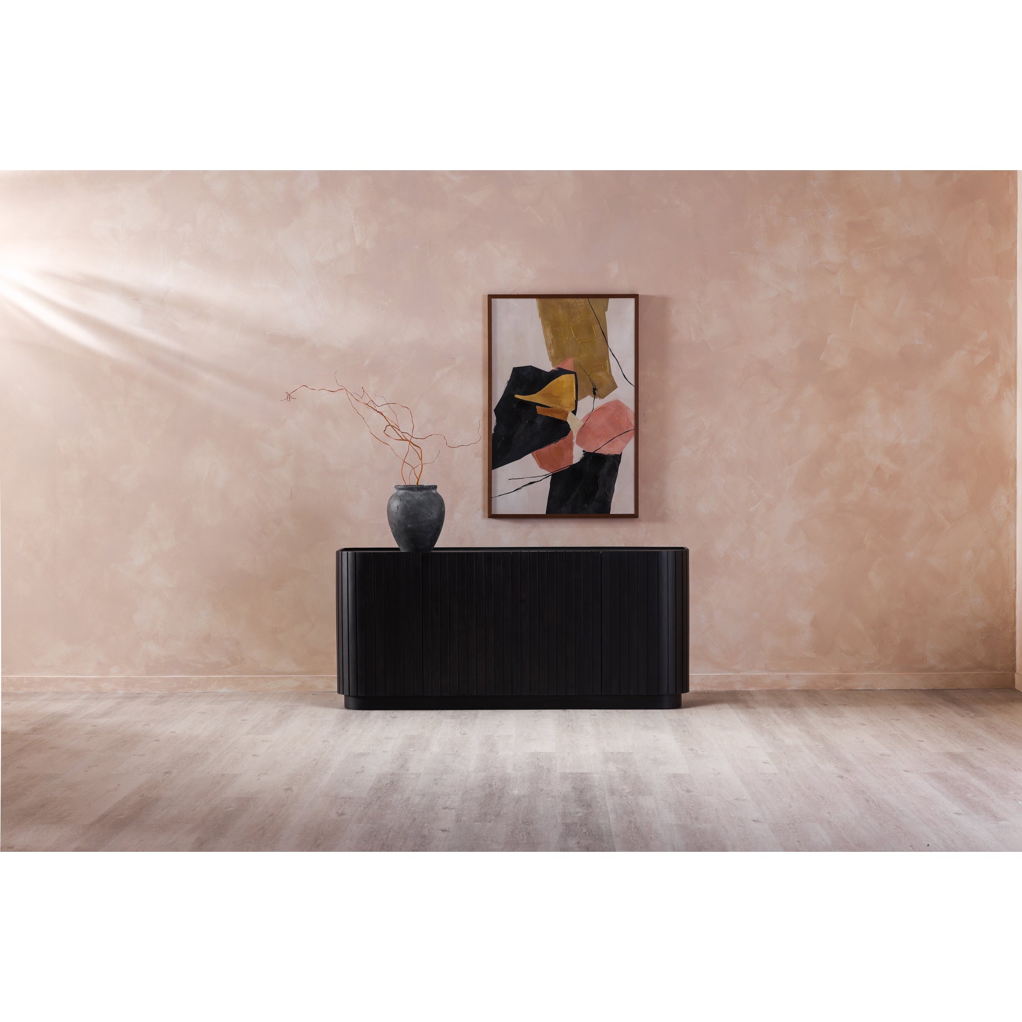 Povera 4 Door Sideboard Sideboard Moe's    Four Hands, Mid Century Modern Furniture, Old Bones Furniture Company, Old Bones Co, Modern Mid Century, Designer Furniture, Furniture Sale, Warehouse Furniture Sale, Povera 4 Door Sideboard Sale, https://www.oldbonesco.com/