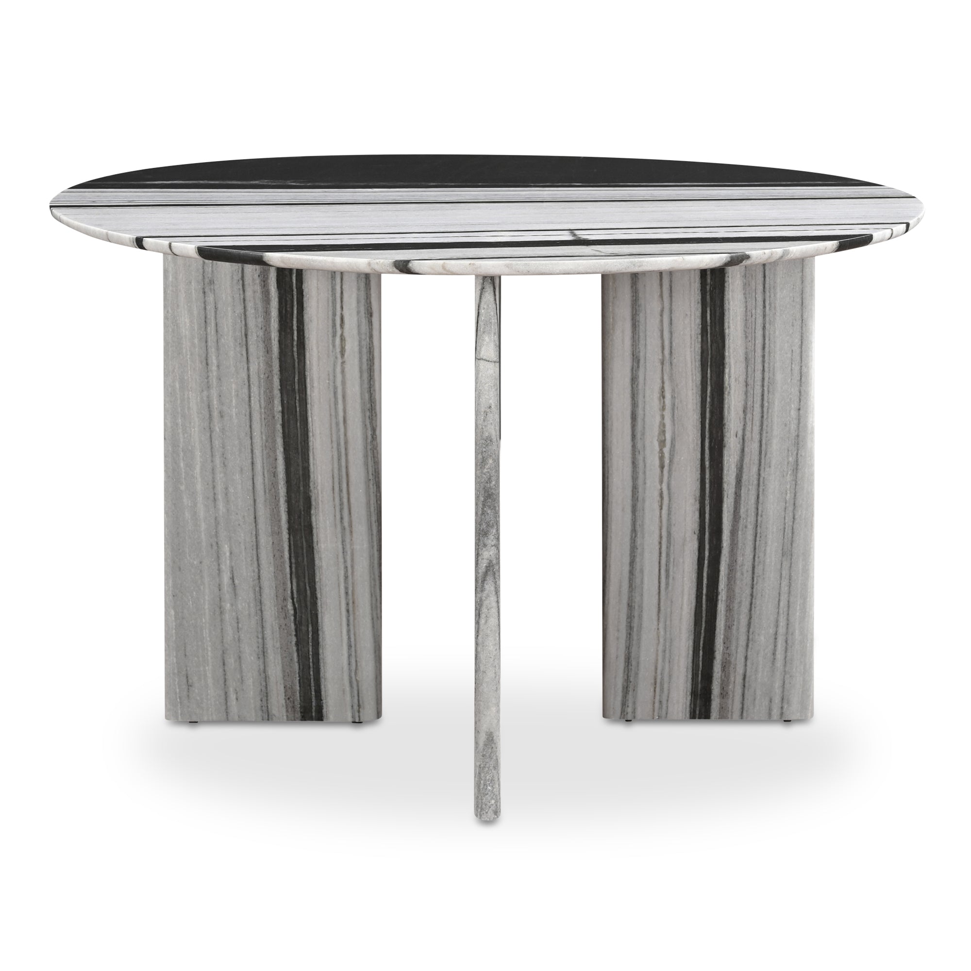 Celia Dining Table Panda Marble / RoundDining Table Moe's Panda Marble Round  Four Hands, Mid Century Modern Furniture, Old Bones Furniture Company, Old Bones Co, Modern Mid Century, Designer Furniture, Furniture Sale, Warehouse Furniture Sale, Celia Dining Table Sale, https://www.oldbonesco.com/