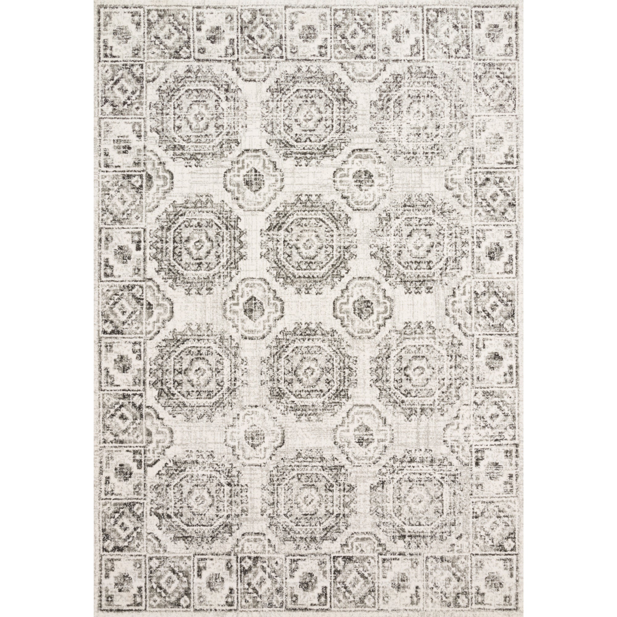 Loloi Joaquin Ivory/Charcoal Rug