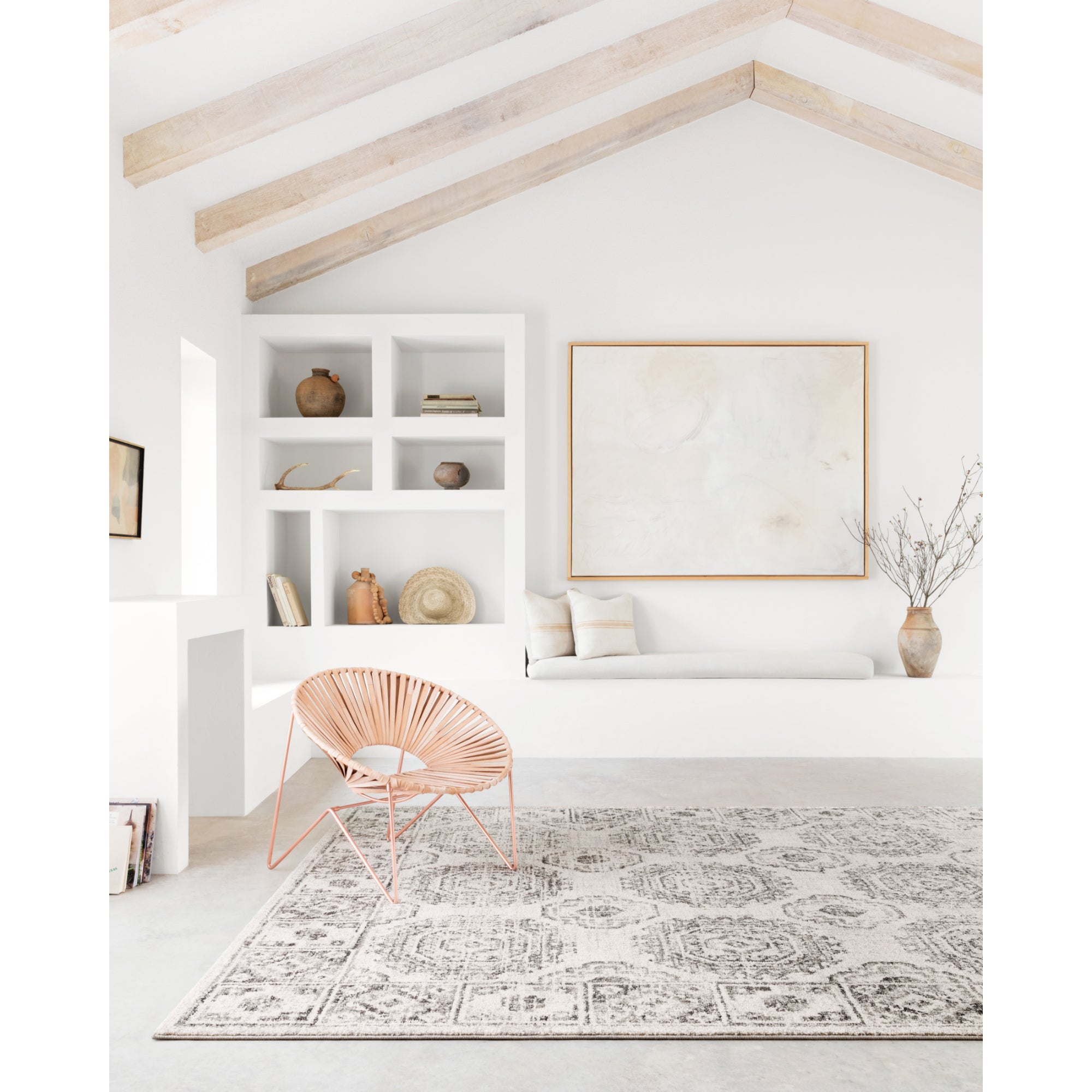 Loloi Joaquin Ivory/Charcoal Rug