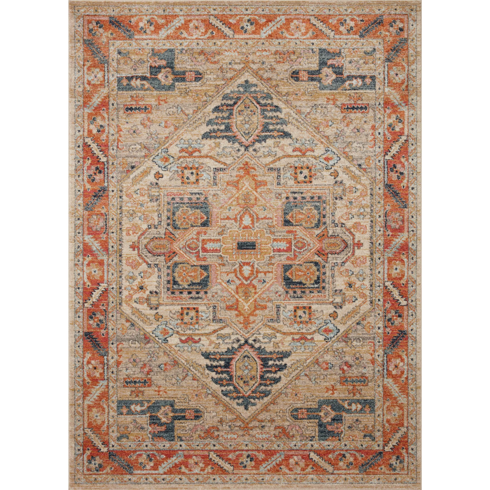 Loloi Jocelyn Sand/Multi Rug