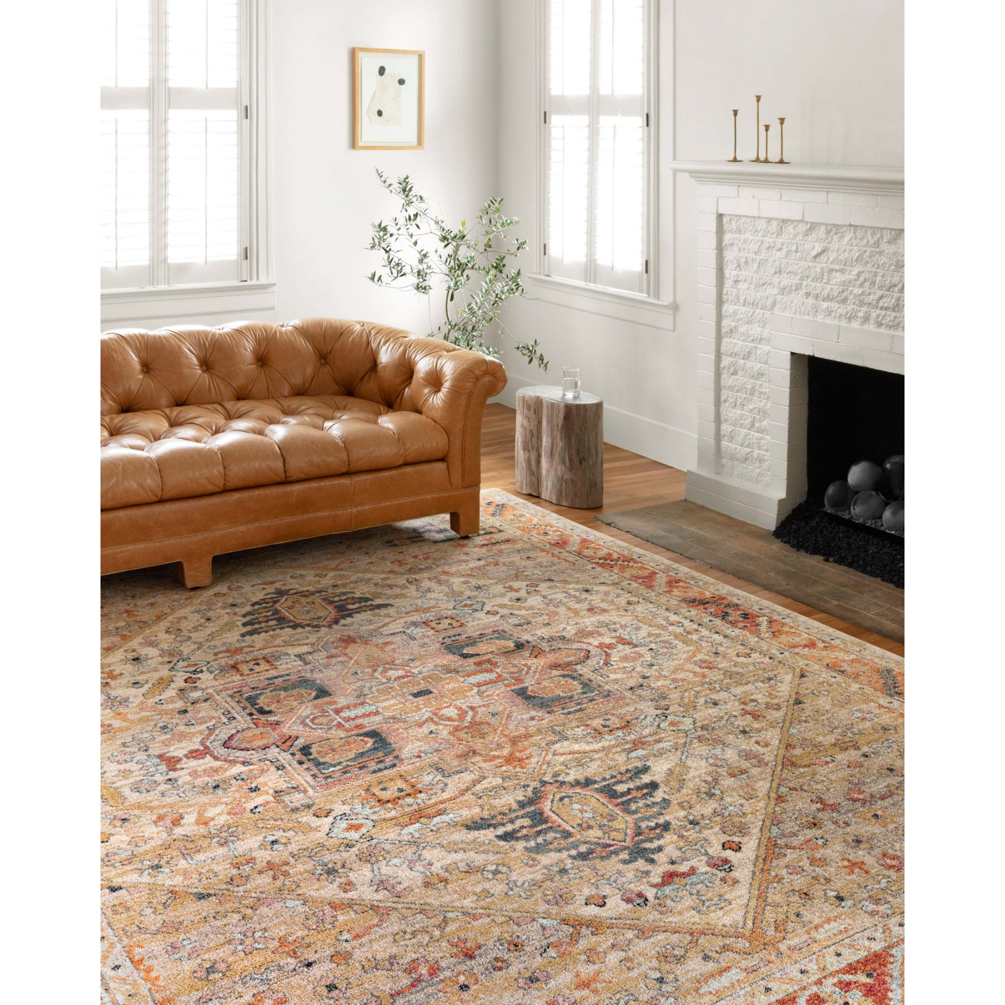 Loloi Jocelyn Sand/Multi Rug