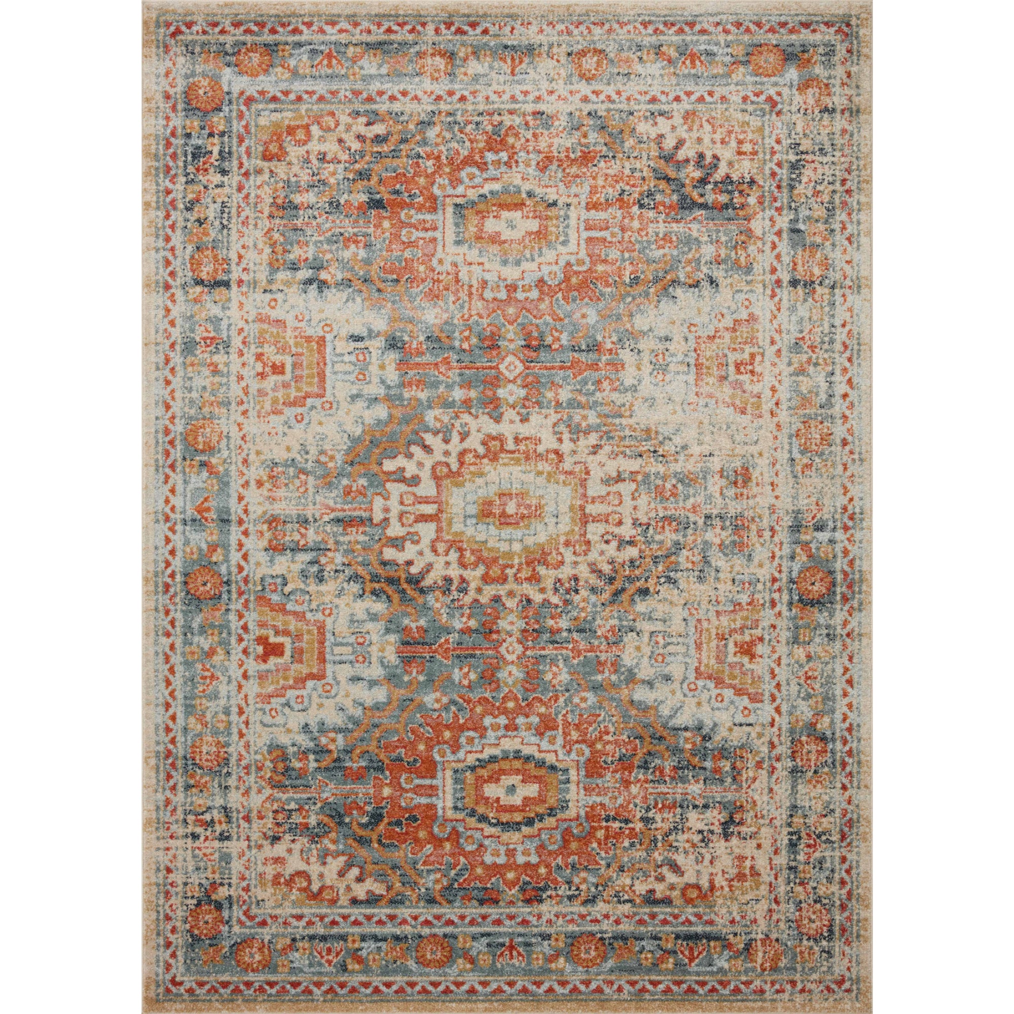 Loloi Jocelyn Mist/Multi Rug