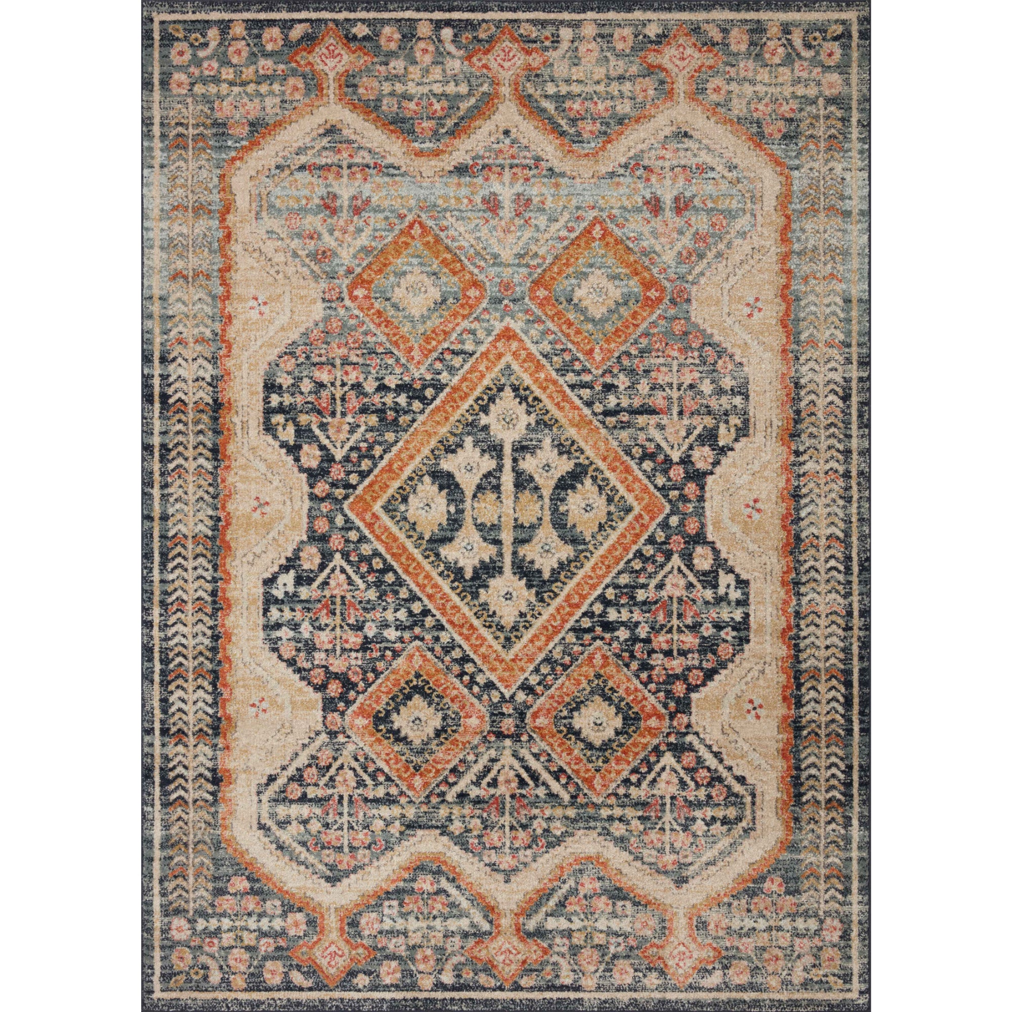 Loloi Jocelyn Navy/Multi Rug