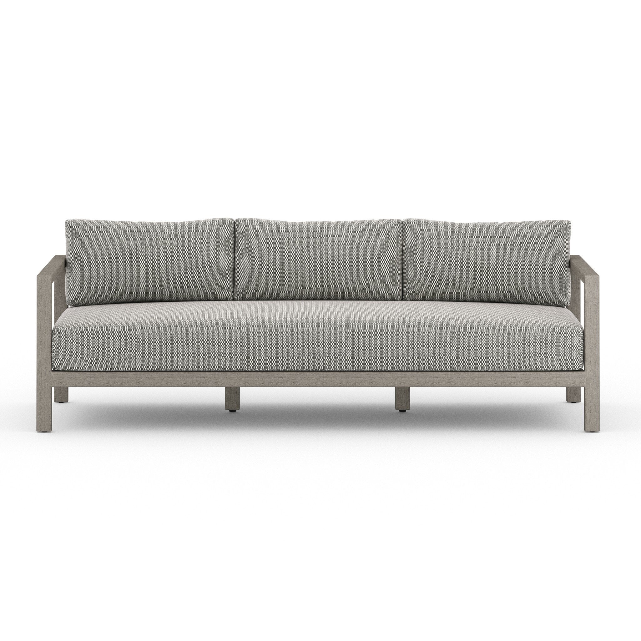 Sonoma Outdoor Sofa, Weathered Grey