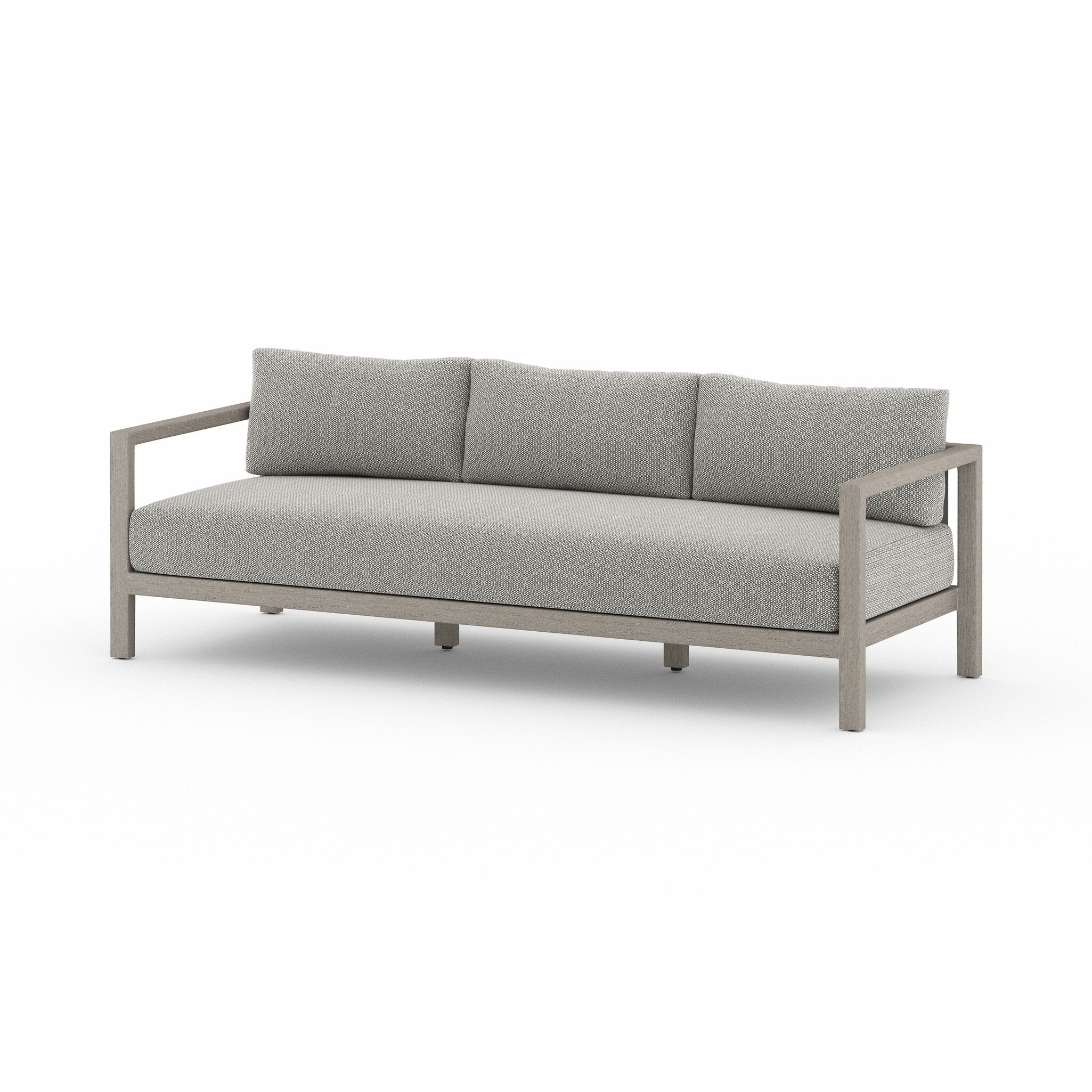 Sonoma Outdoor Sofa, Weathered Grey