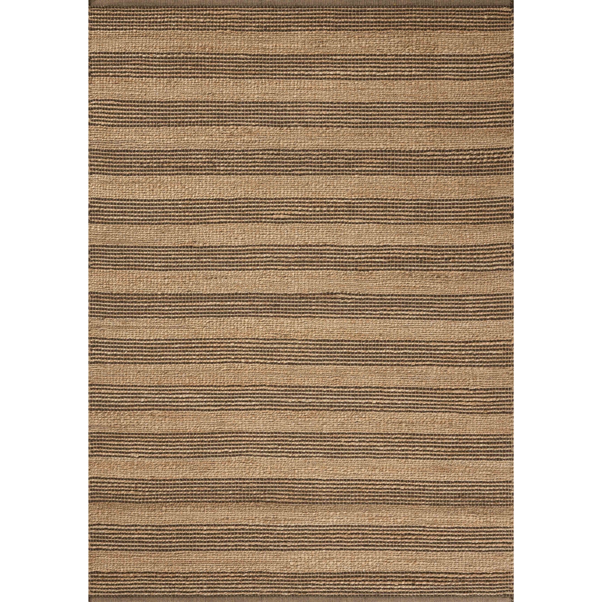 Chris Loves Julia x Loloi Judy Natural/Chocolate Rug