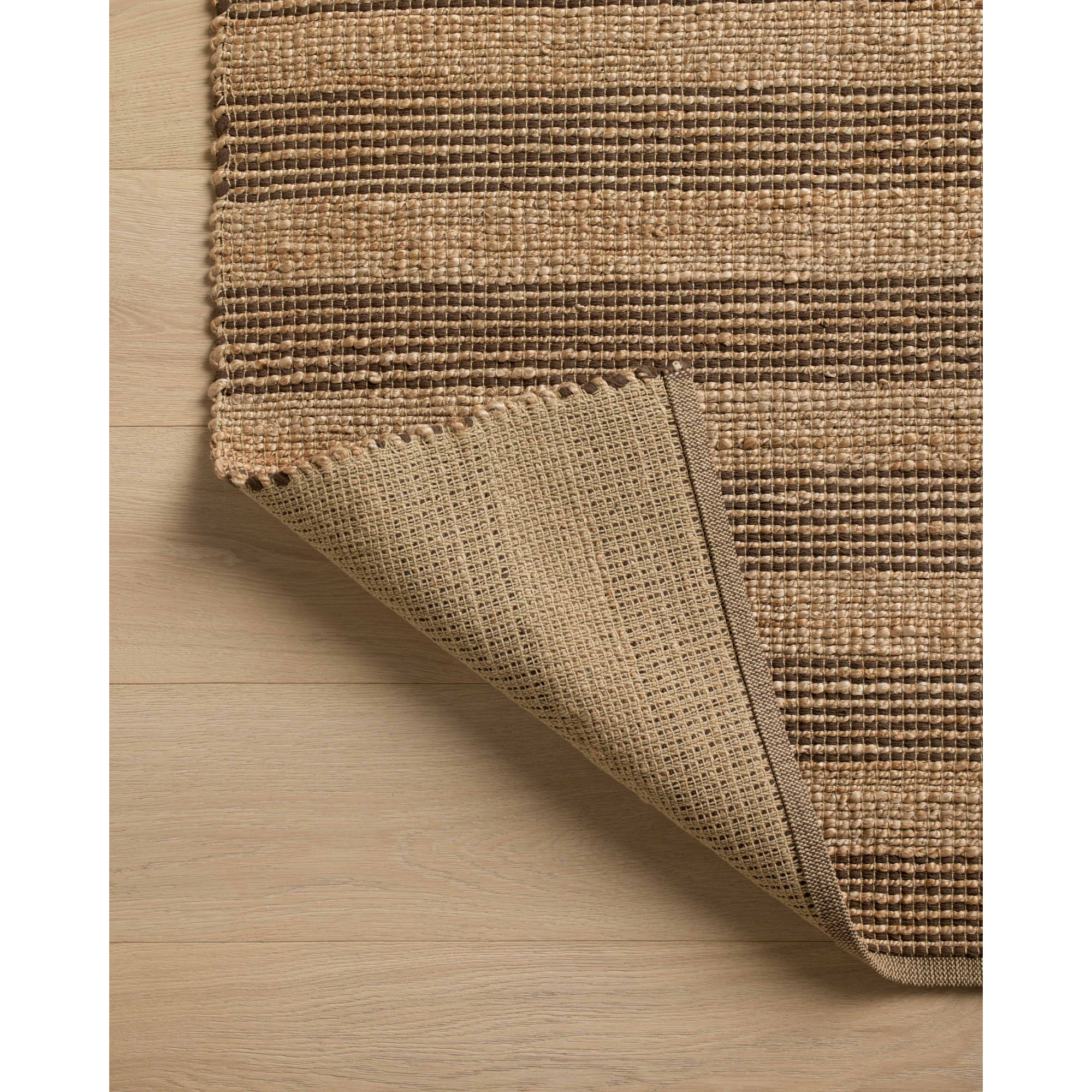 Chris Loves Julia x Loloi Judy Natural/Chocolate Rug