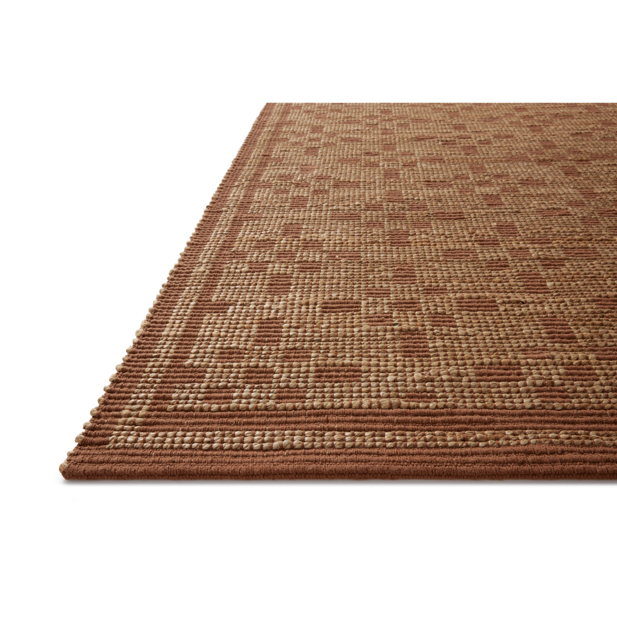 Chris Loves Julia x Loloi Judy Natural/Spice Rug