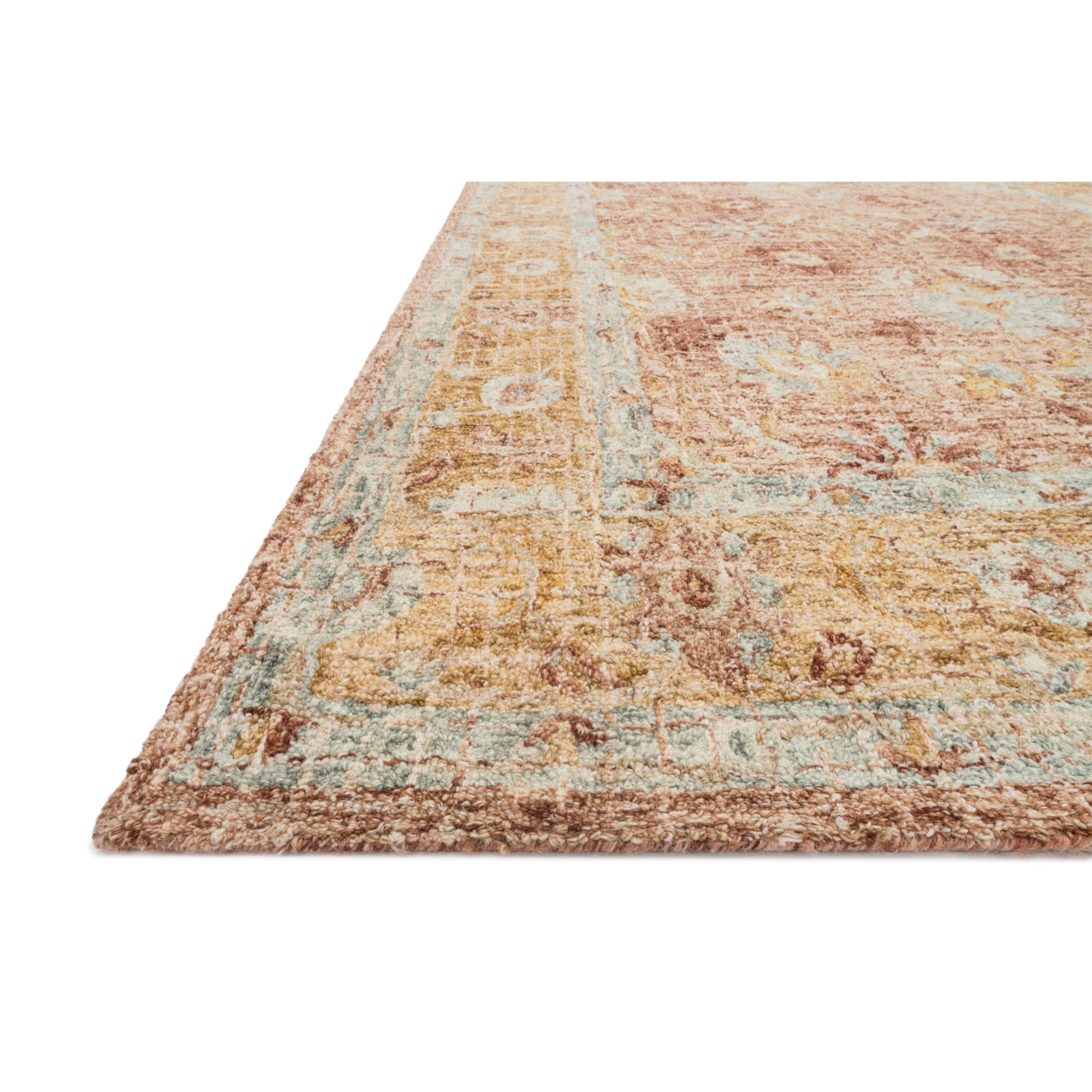 Loloi Julian Terracotta/Gold Rug