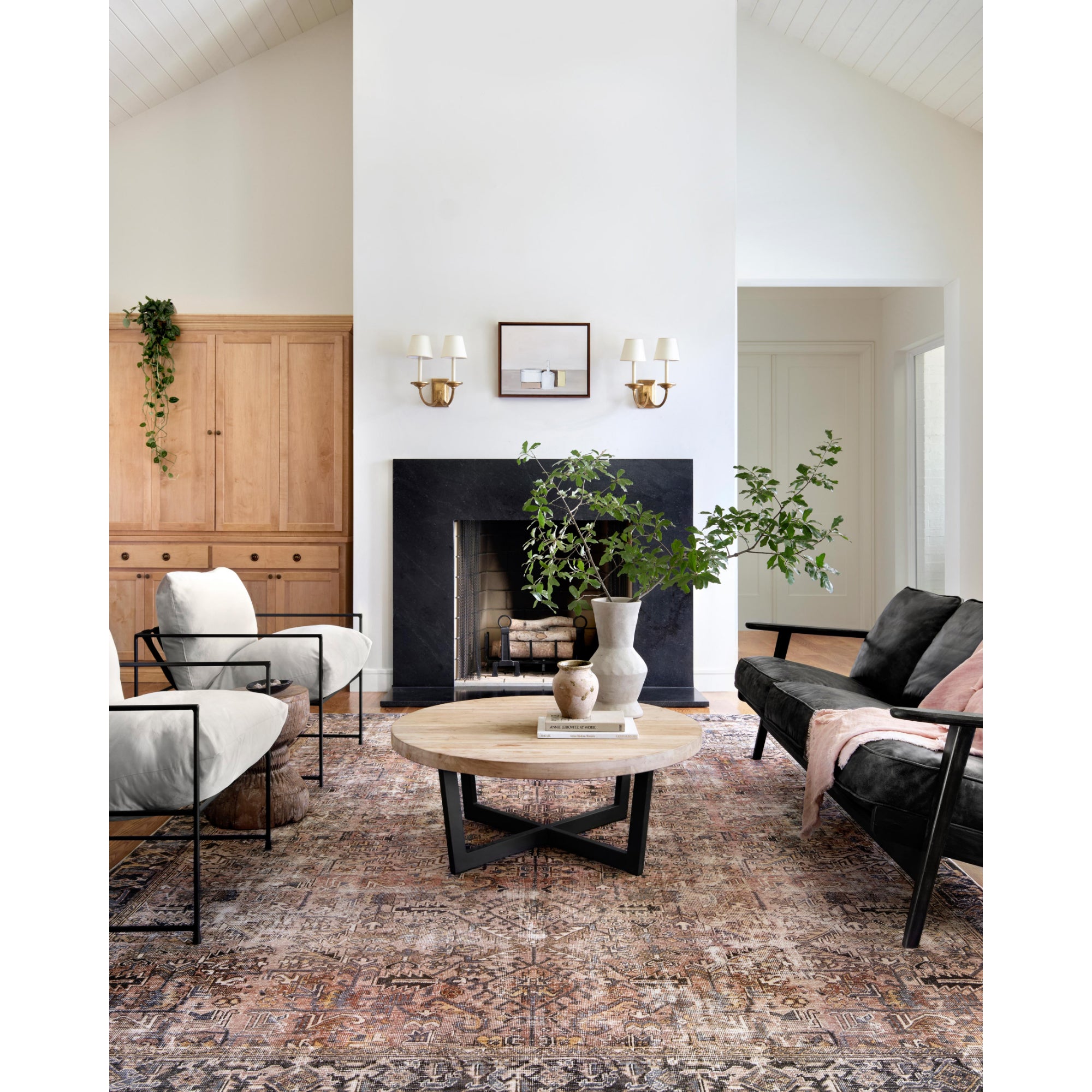 Chris Loves Julia x Loloi Jules Terracotta/Multi Rug
